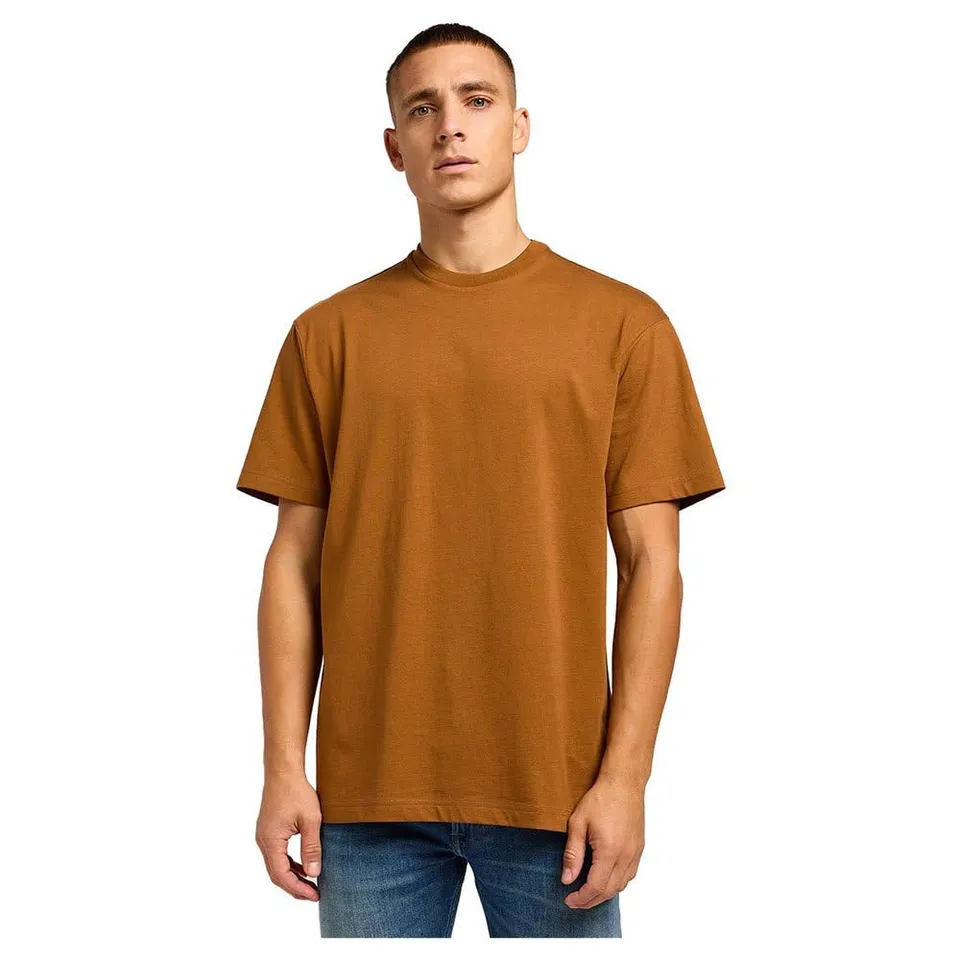 Lee Plain Loose Tee Sharp Grey Mele t-shirt homme gris M