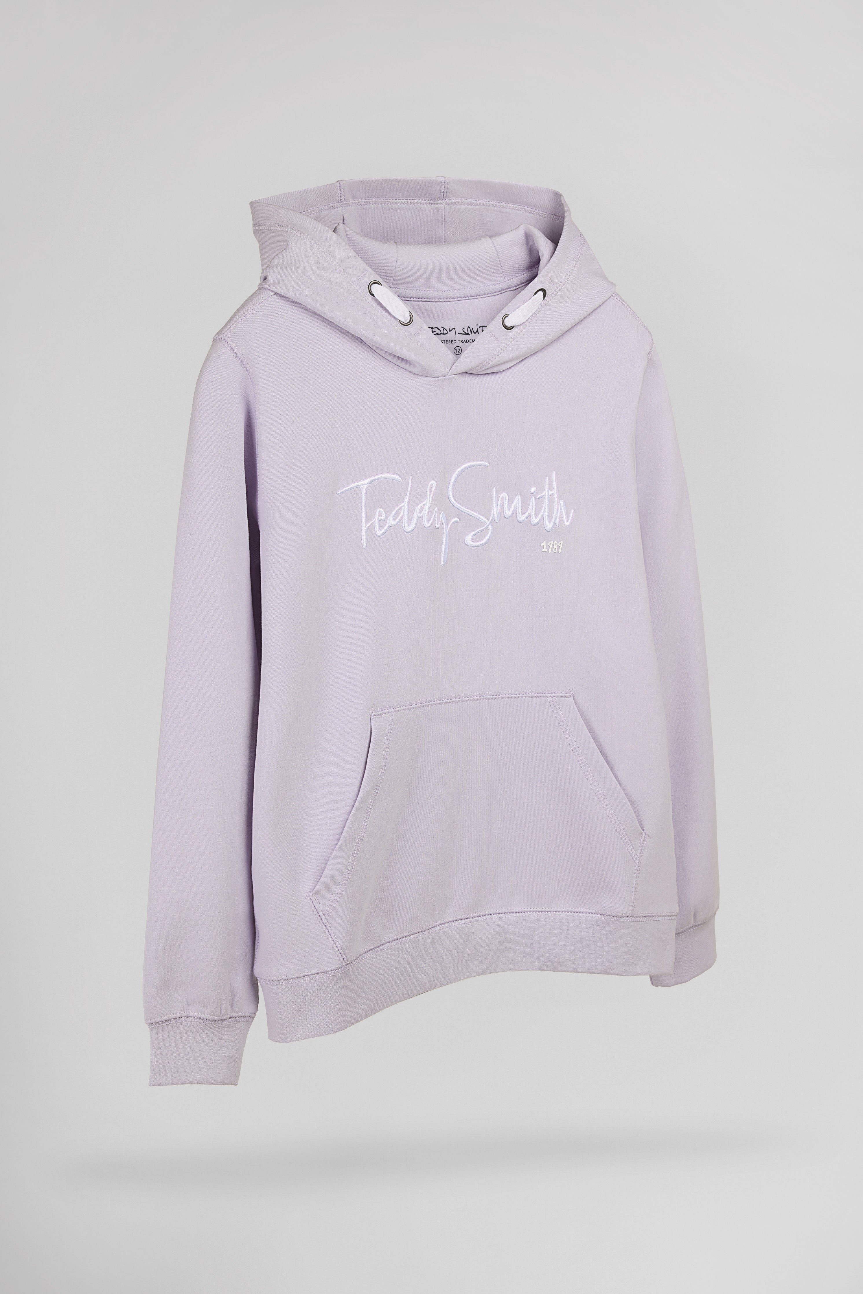 Teddy Smith S-Evry Hoody JR sweat capuche lavande coton