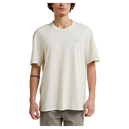 Lee Saisonnier Lâche t-shirt homme XXL écru