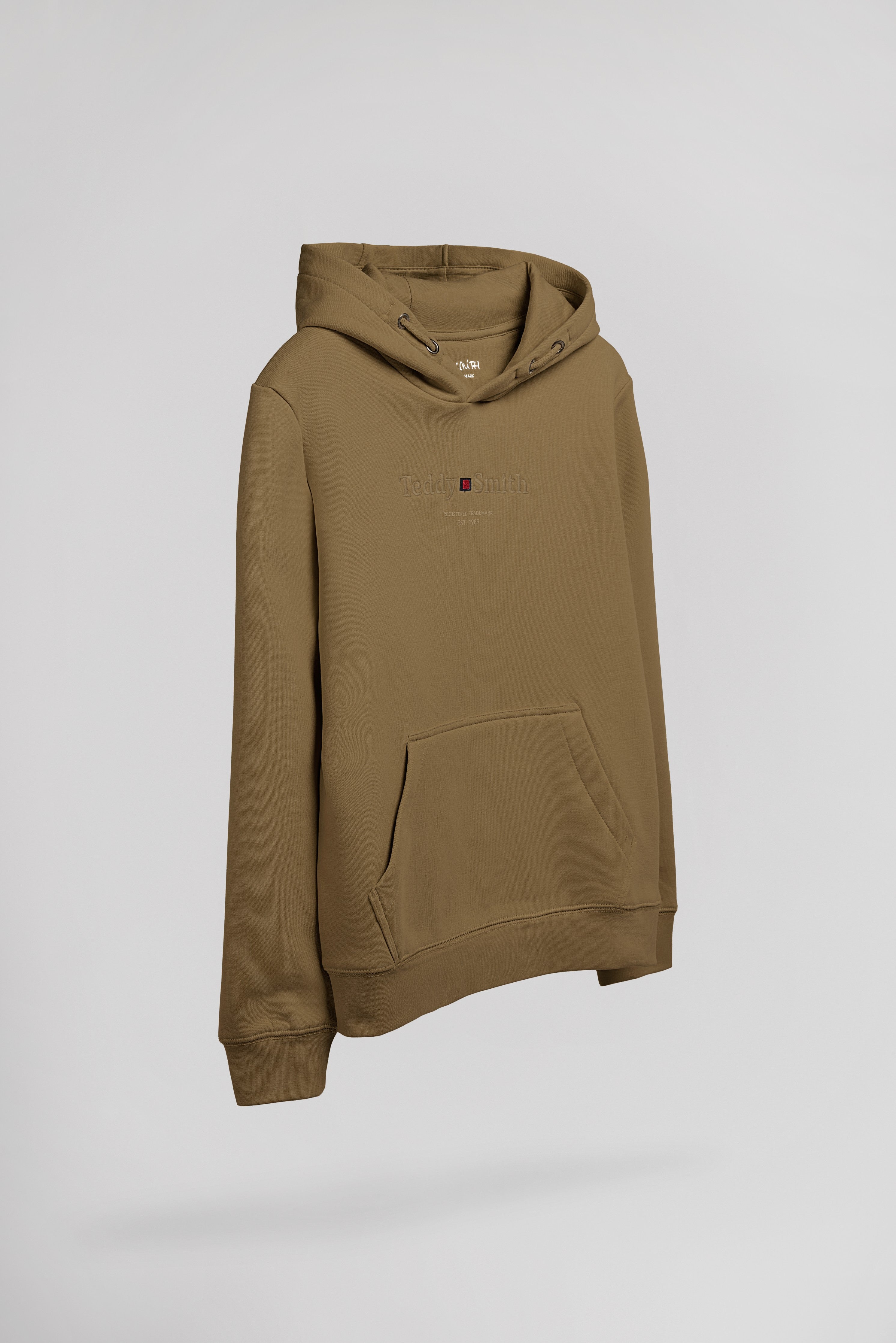 Teddy Smith S-Jim Hoody Jr sweat à capuche noisette garçon