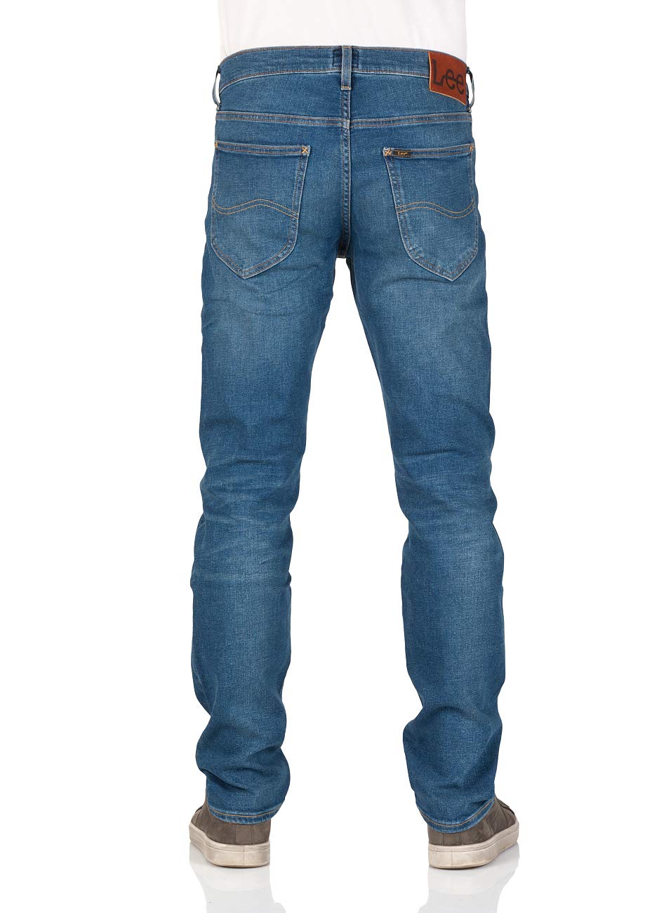 Lee Daren jean homme droit bleu denim stretch coton