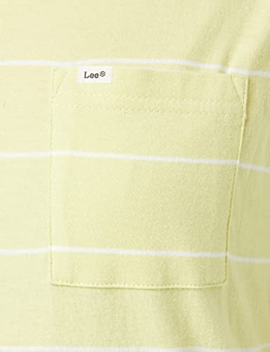 Lee Striped Yarn Dye Tee t-shirt femme Lime Juice à rayures