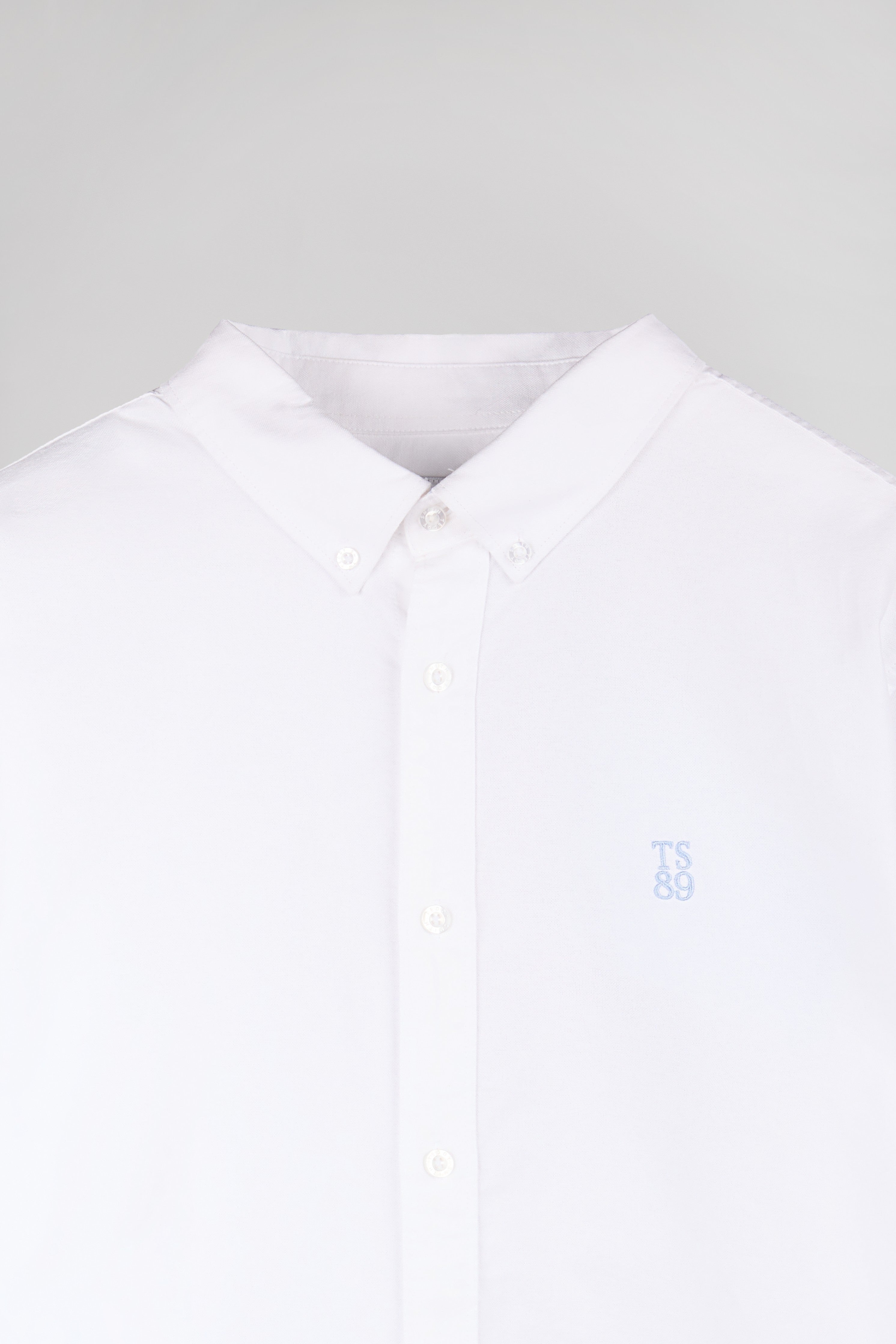 Teddy Smith C-Stan ML chemise blanc oxford
