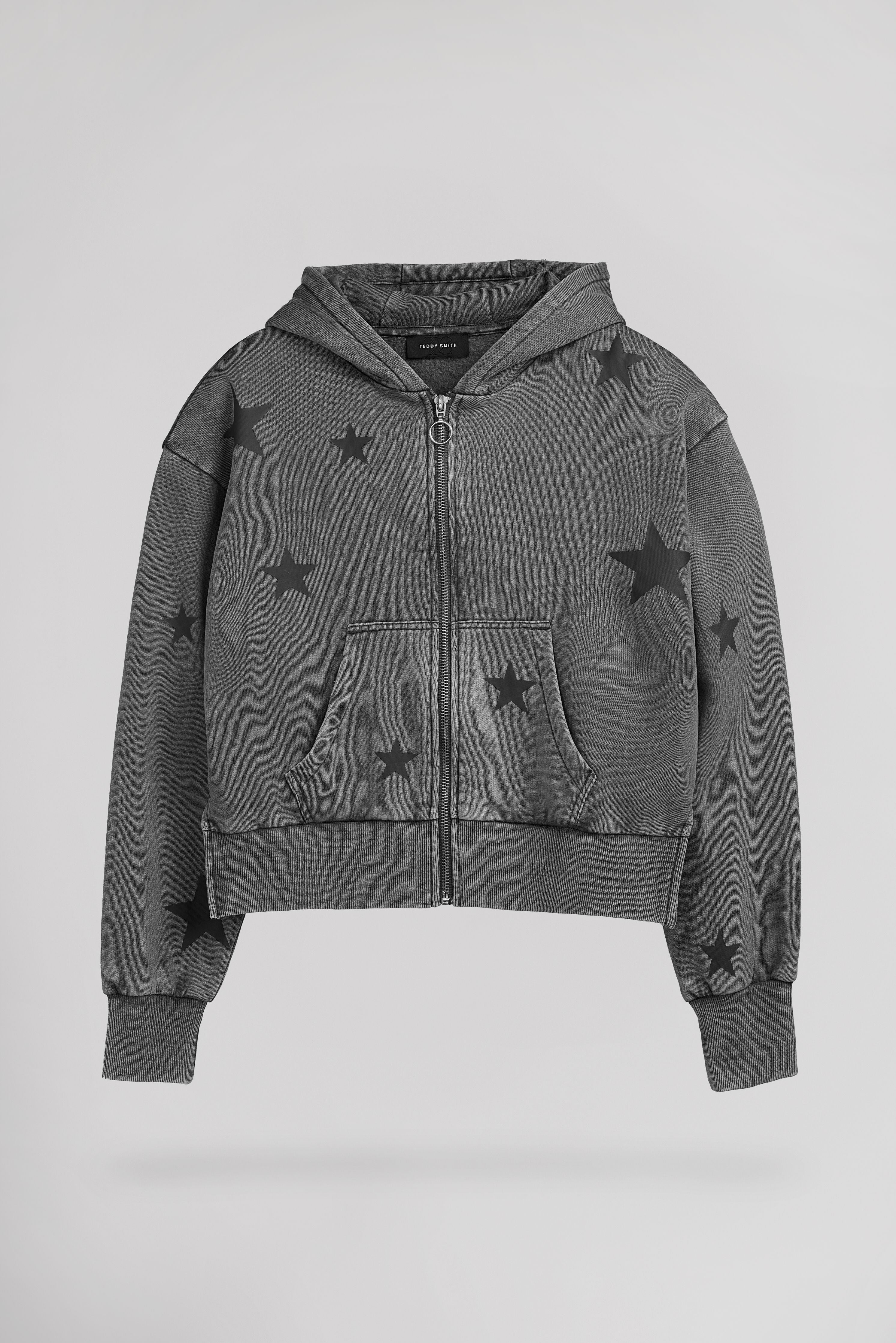 Teddy Smith G-Wahou JR gilet fille noir molleton étoile