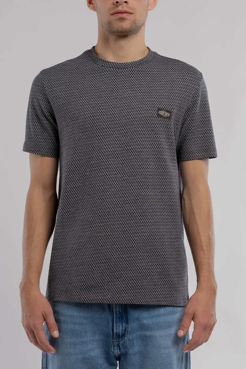Teddy Smith T-Joos MC T-shirt Homme Bleu Marine Coton