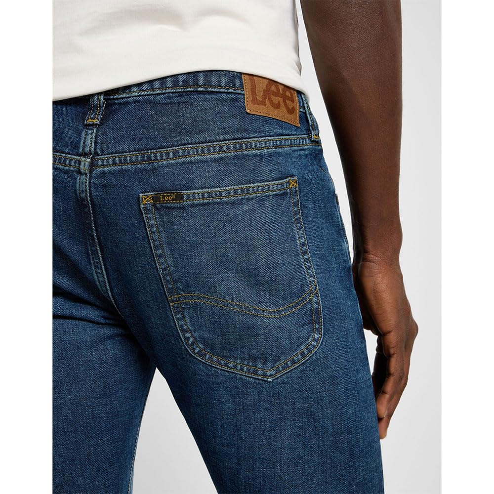 Lee Luke jean homme slim fuselé bleu eclipse