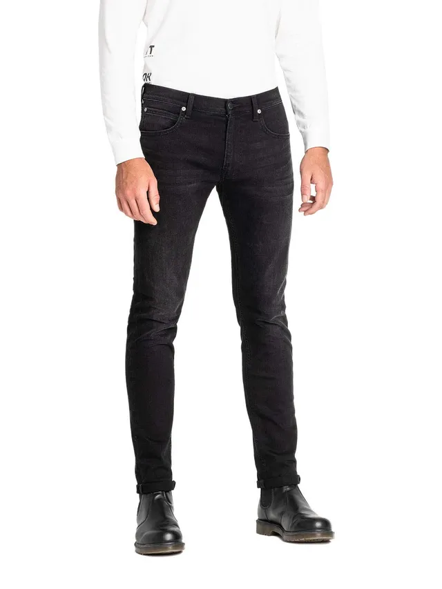 Lee Luke Jean Slim Homme Noir 31/32
