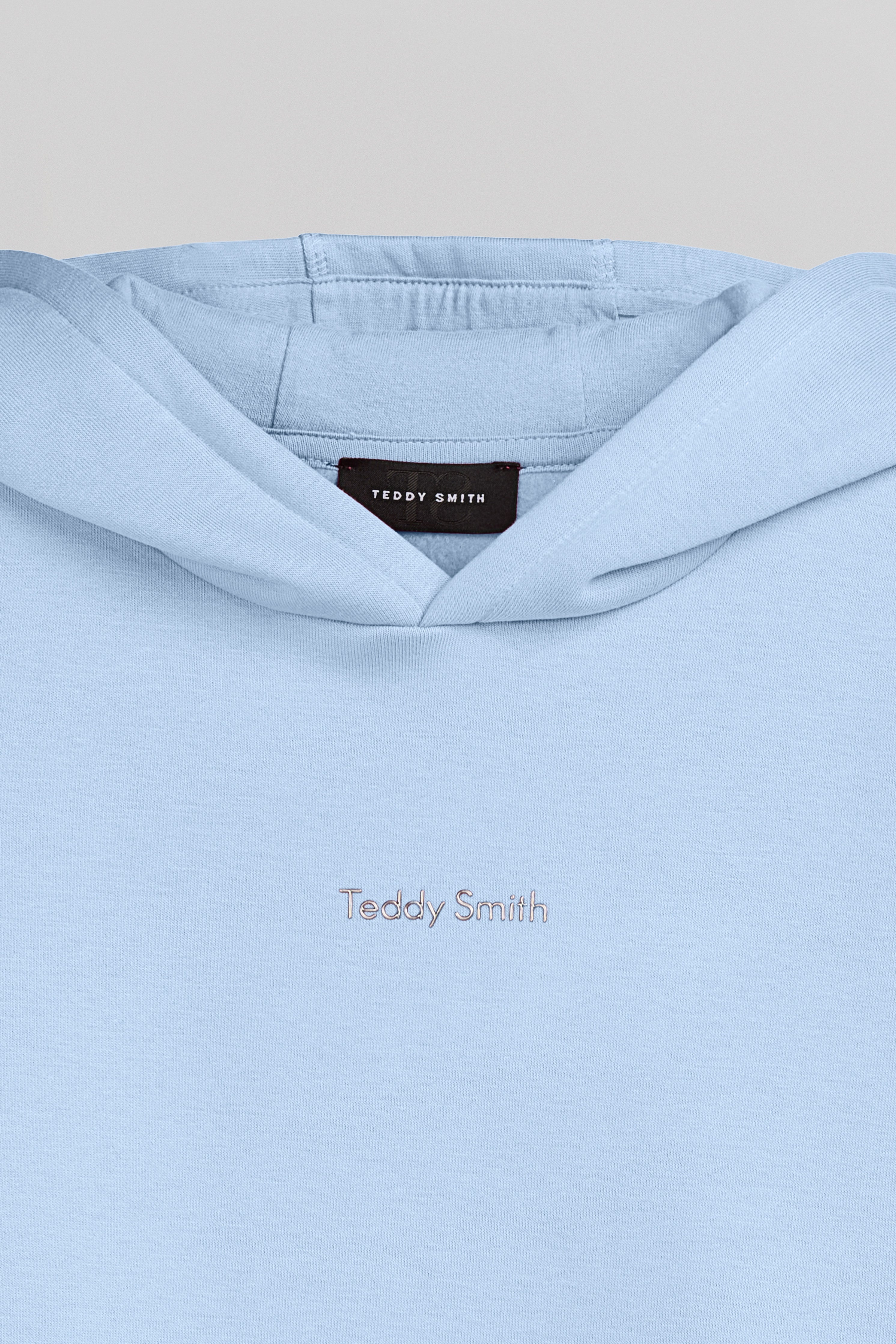 Teddy Smith S-Solene Hoody JR sweat fille bleu ciel