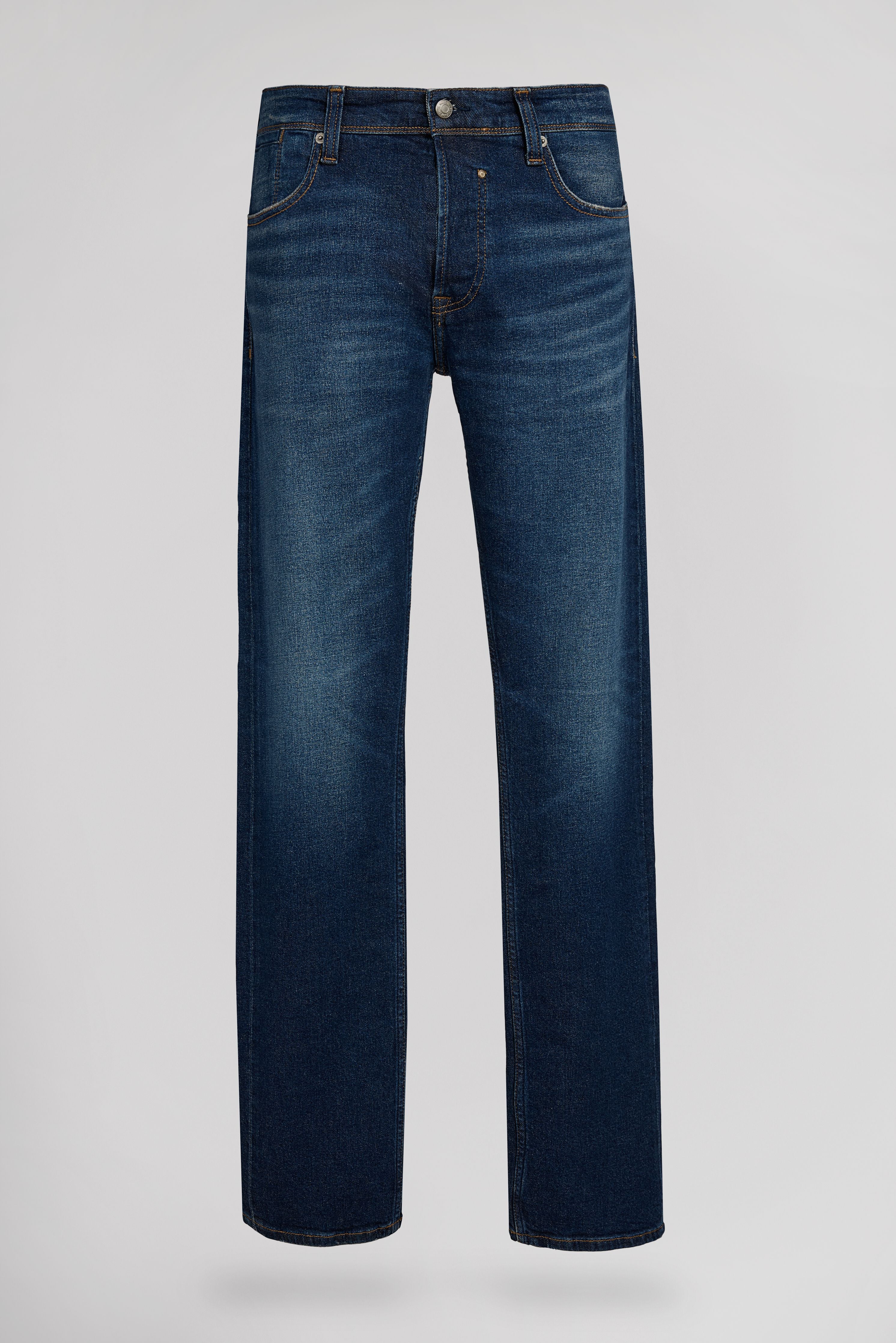 Teddy Smith Reg L34 jean droit dark blue stone homme
