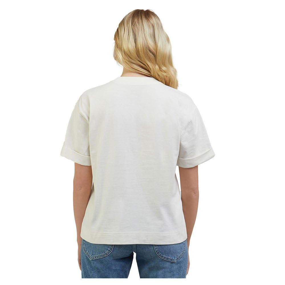 Lee Pocket Tee t-shirt femme beige coton