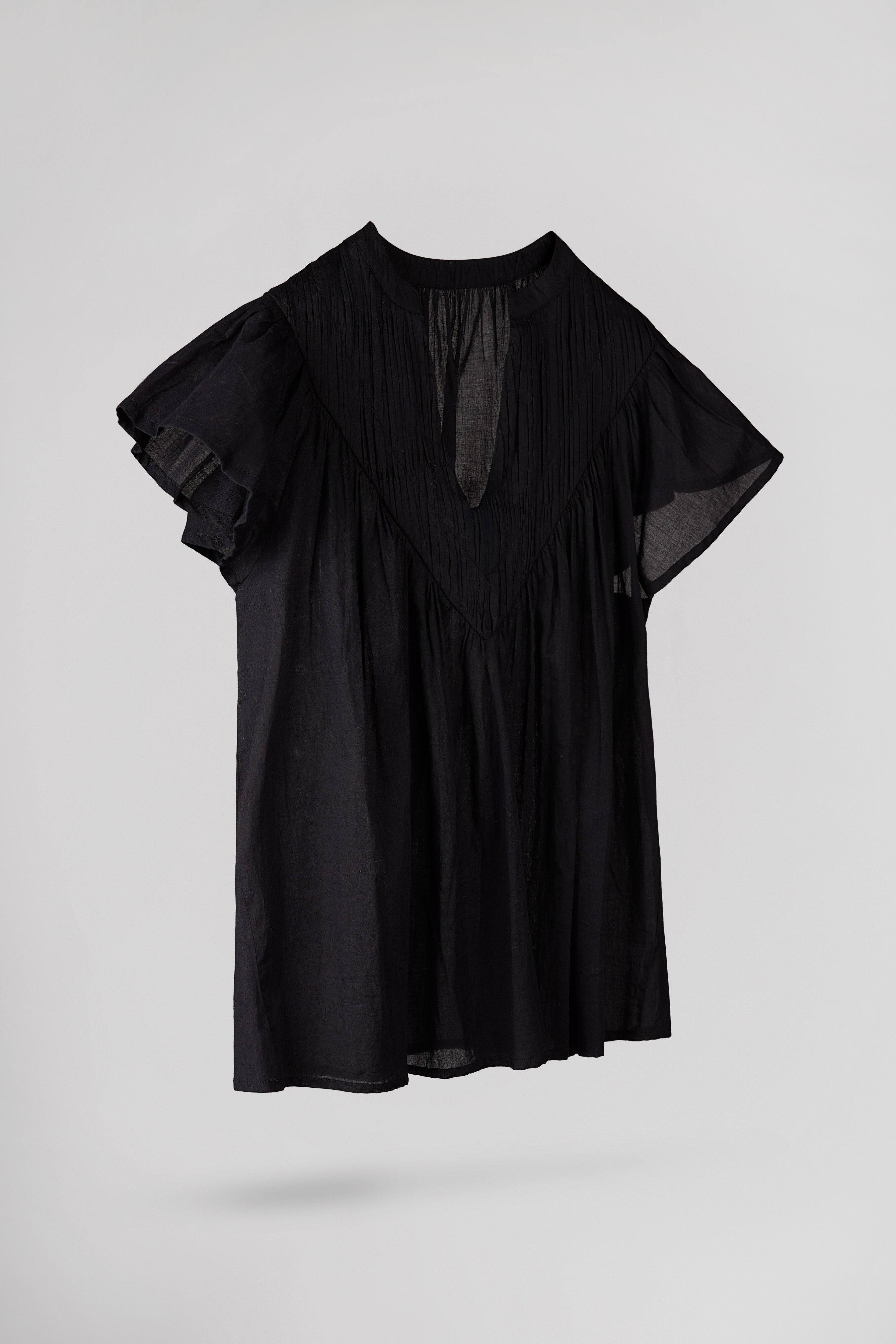 Teddy Smith T-Amanda top femme noir ample fluide