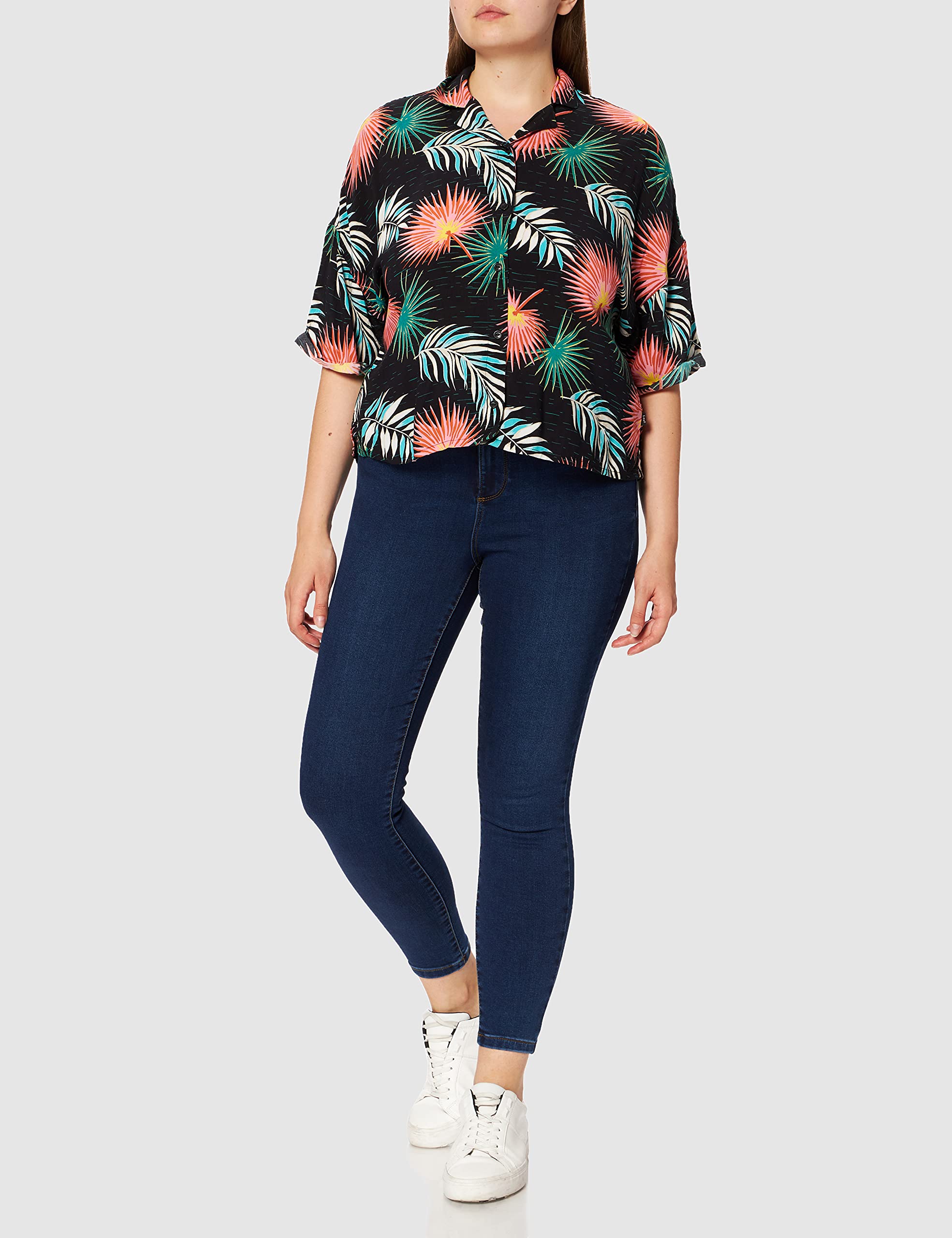 Lee Floral Resort chemise femme fleurie ample