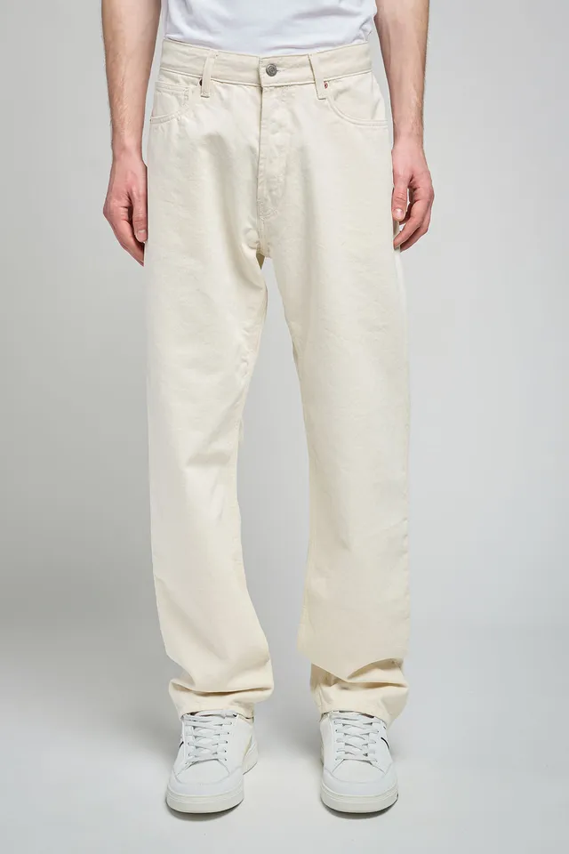 Teddy Smith Falcon Memphis L32 jean homme écru relaxed