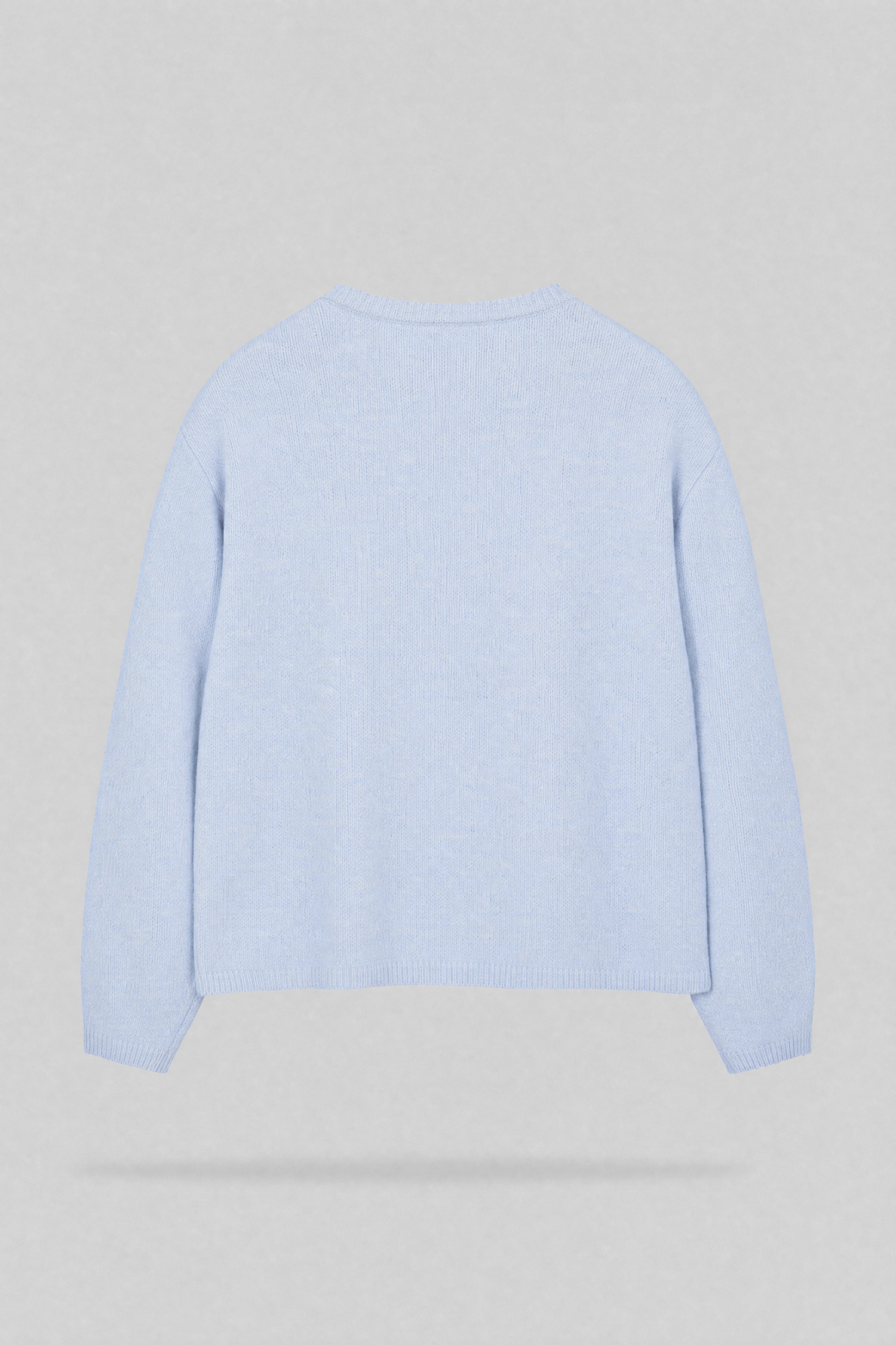 Teddy Smith G-Amelia gilet bleu ciel chiné coton