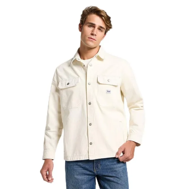 Lee Workwear Overshirt surchemise homme écru L