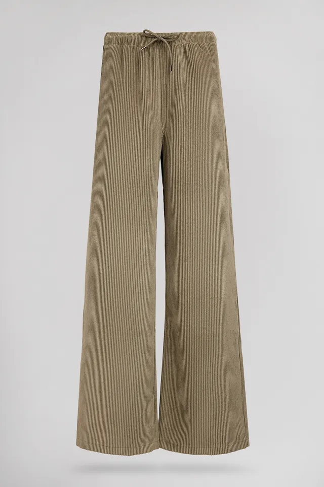Teddy Smith P-Leen pantalon velours kaki
