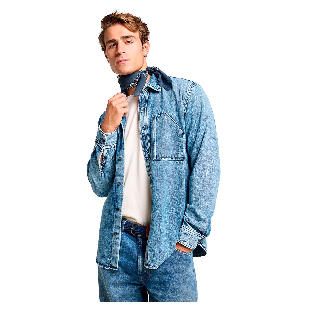 Lee Rivet bandana homme Rivet Navy denim selvedge