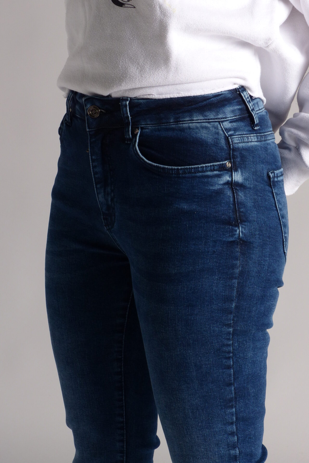 AA Spontané Slim Ultra Confortable jean bleu marine stretch