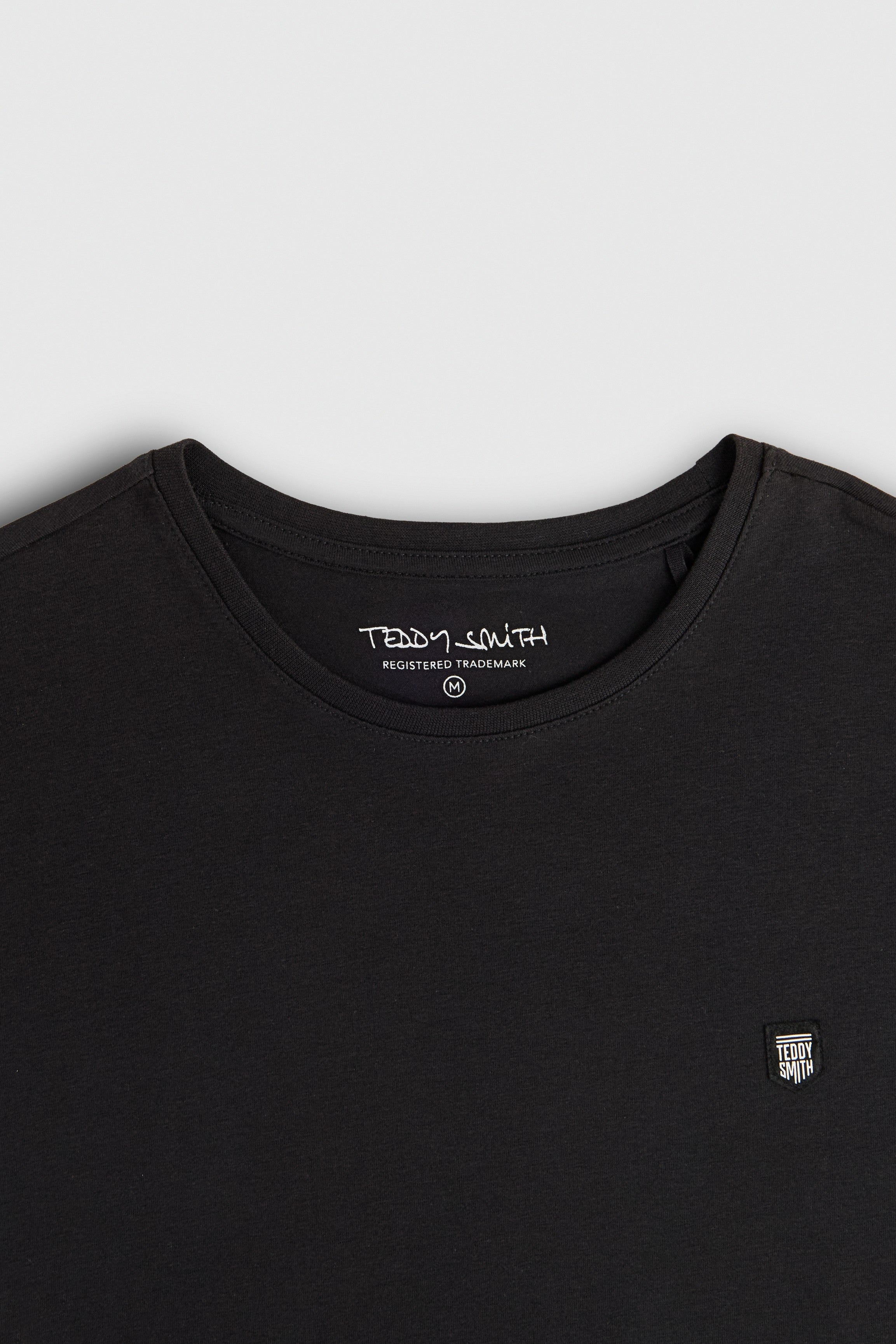 Teddy Smith T-Taho t-shirt charbon col rond