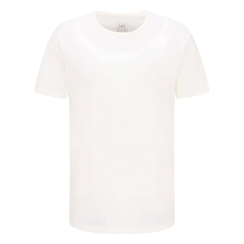 Lee Embro Logo t-shirt homme écru manches courtes