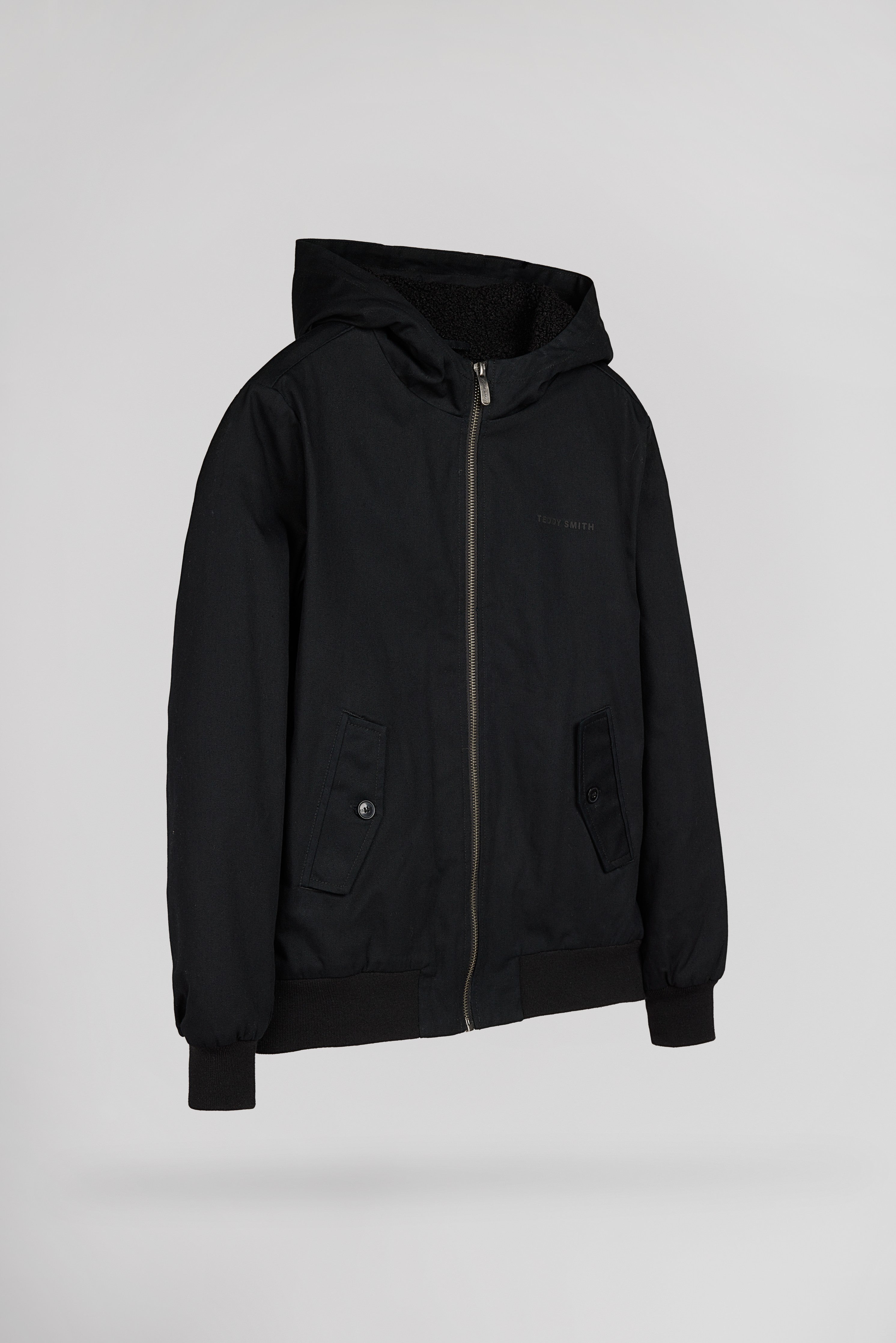 Teddy Smith B-Sanson Hood Jr blouson noir mi-saison