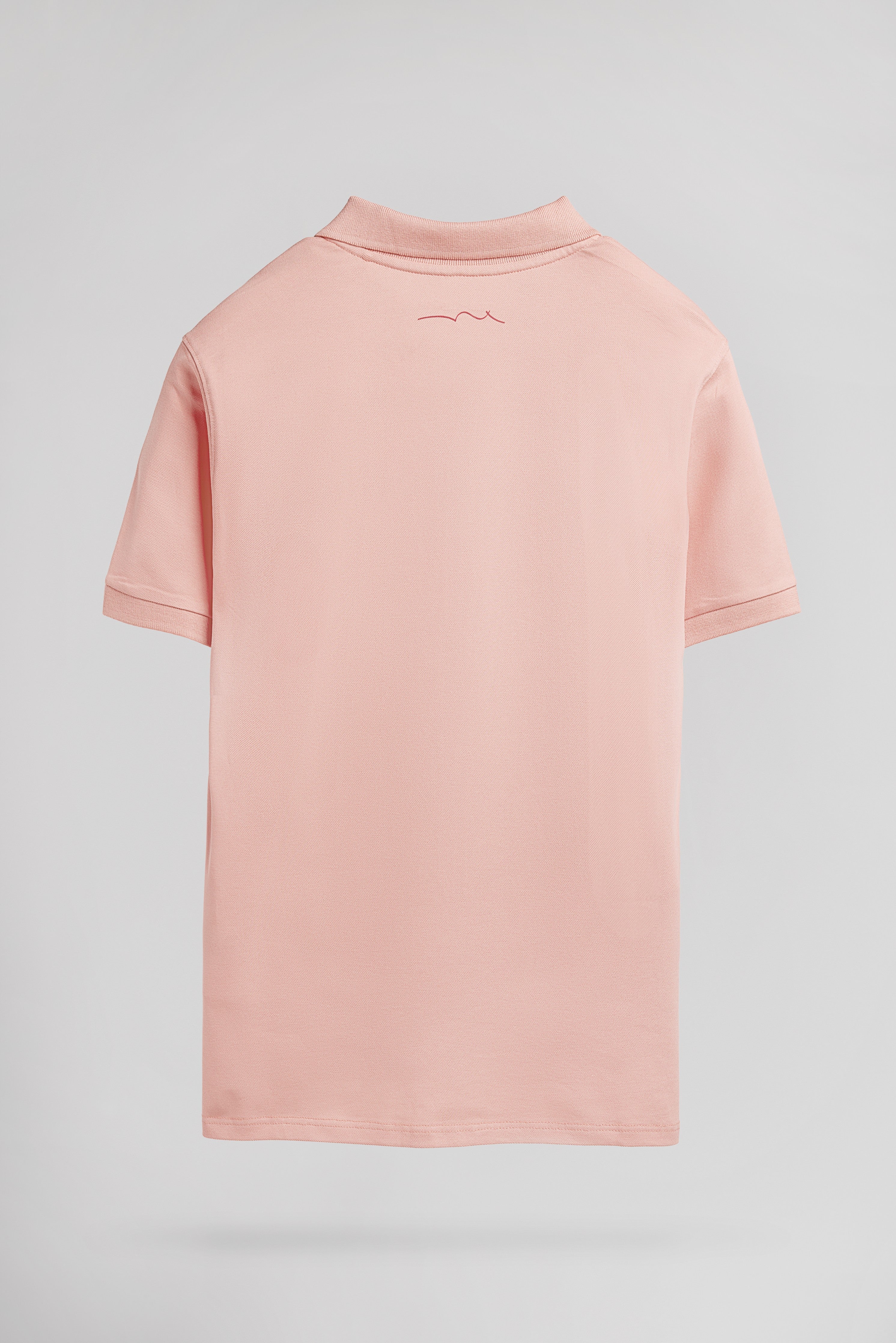 Teddy Smith P-Alban MC polo rose pastel piqué