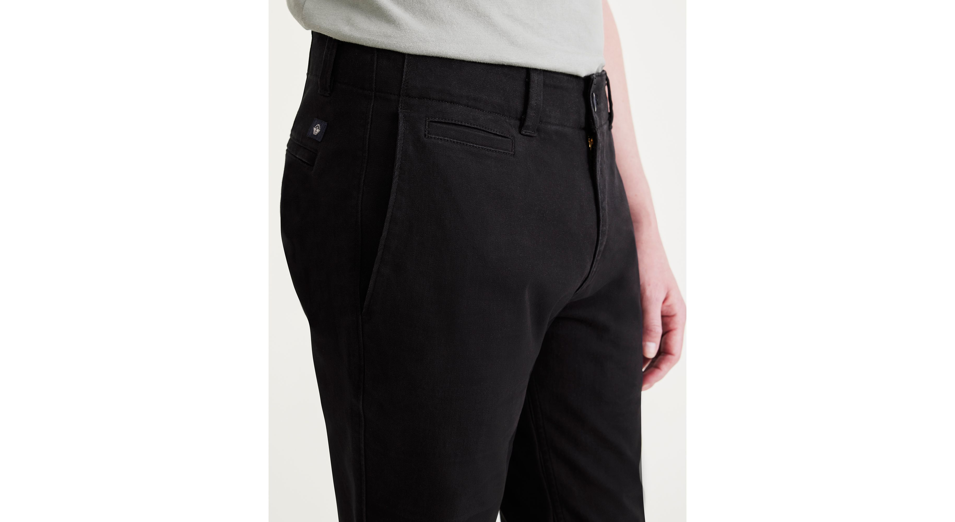 Dockers Alpha Skinny chino noir stretch très résistant homme