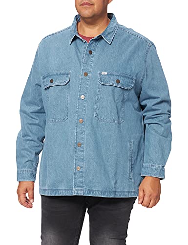 Lee Workwear Overshirt surchemise jean homme vert S