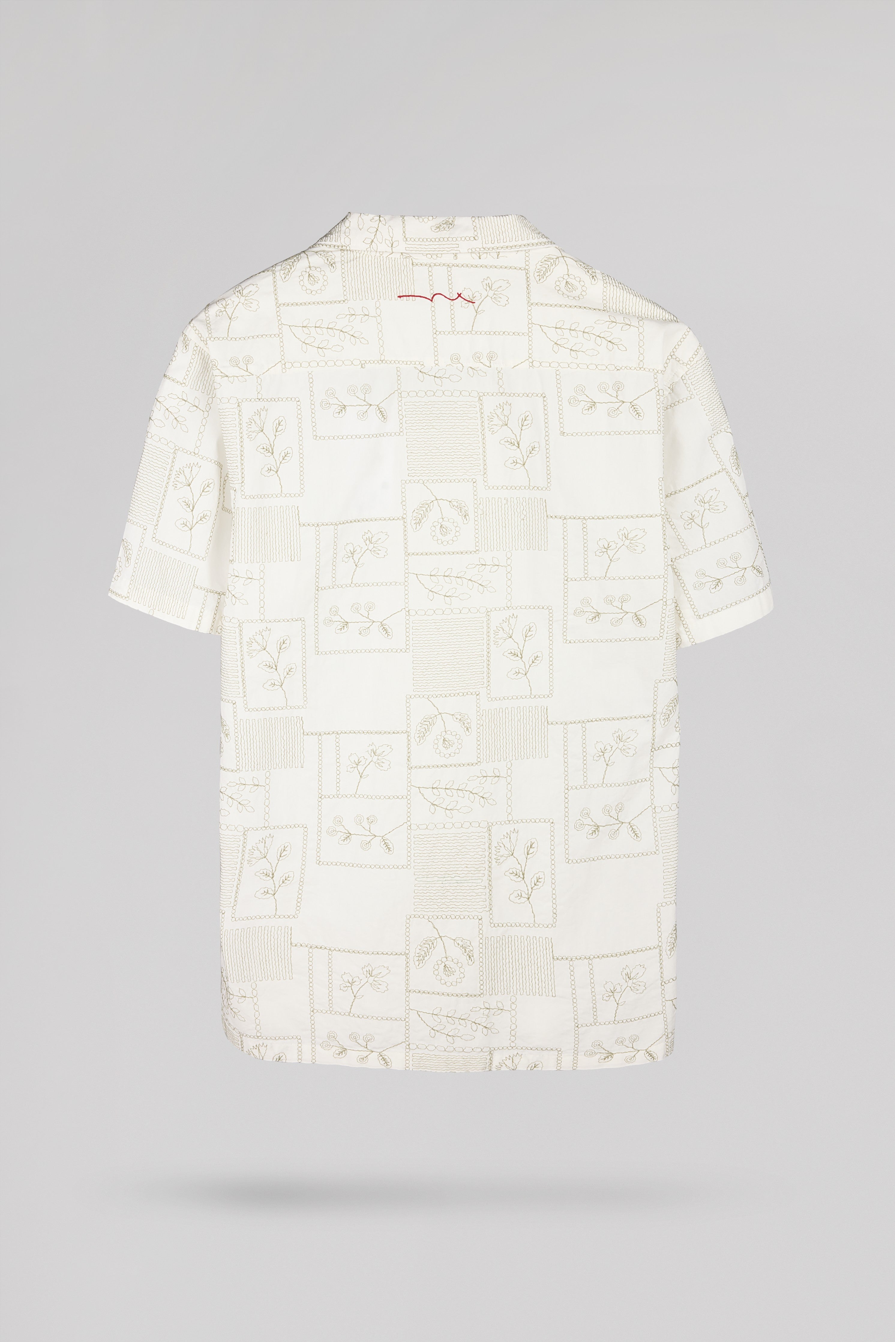 Teddy Smith C-Mayer MC chemise blanc col hawaïen