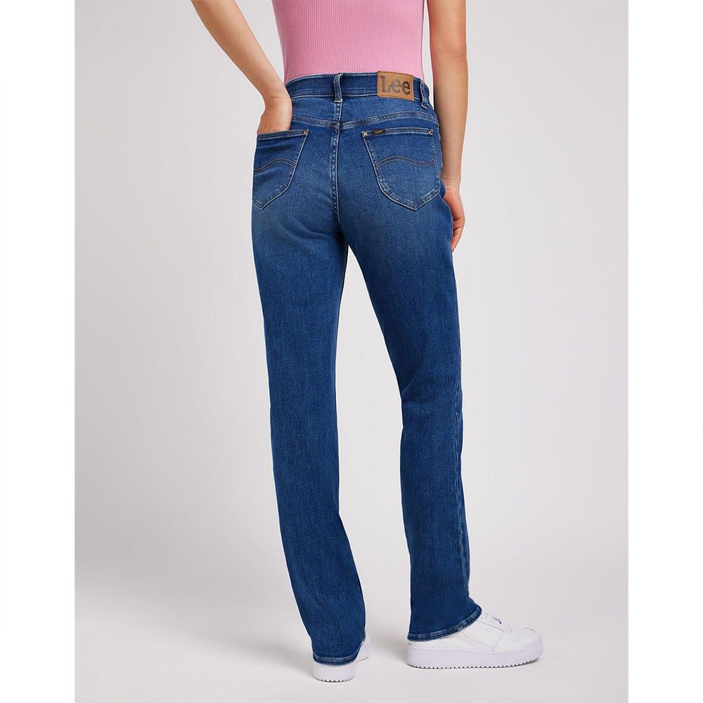 Lee Ulc Straight Jean Droit Femme 34W/33L Cobalt