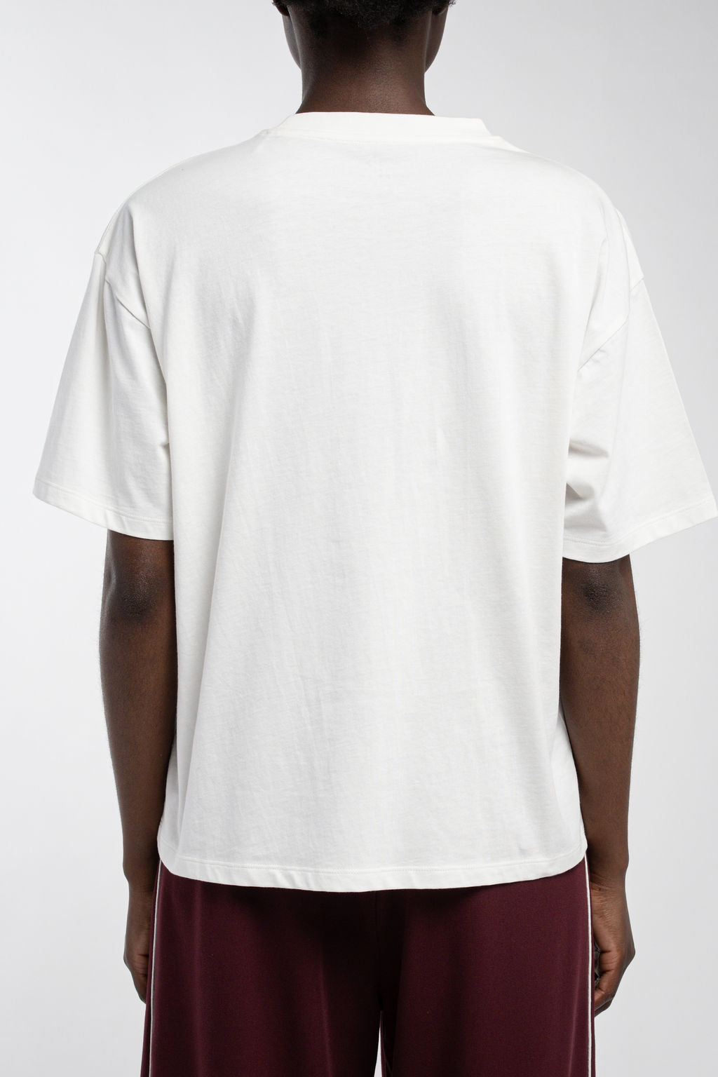 Teddy Smith T-Lyana MC Middle White t-shirt coton blanc femme