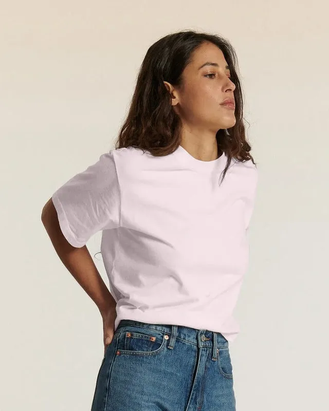 Labdip Carson Candy t-shirt droit coton rose