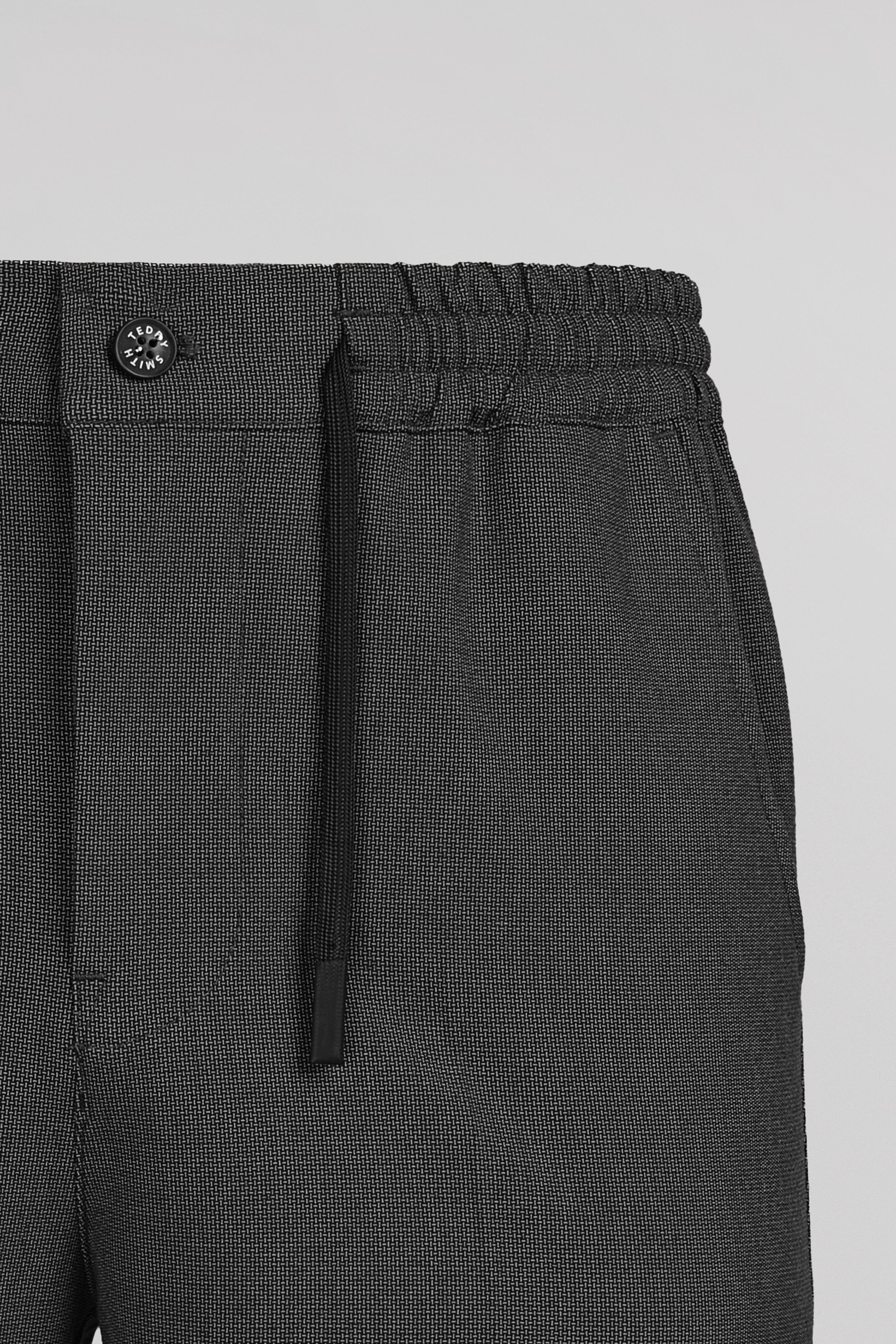Teddy Smith Pywan 17 Mixed pantalon slim noir mélangé