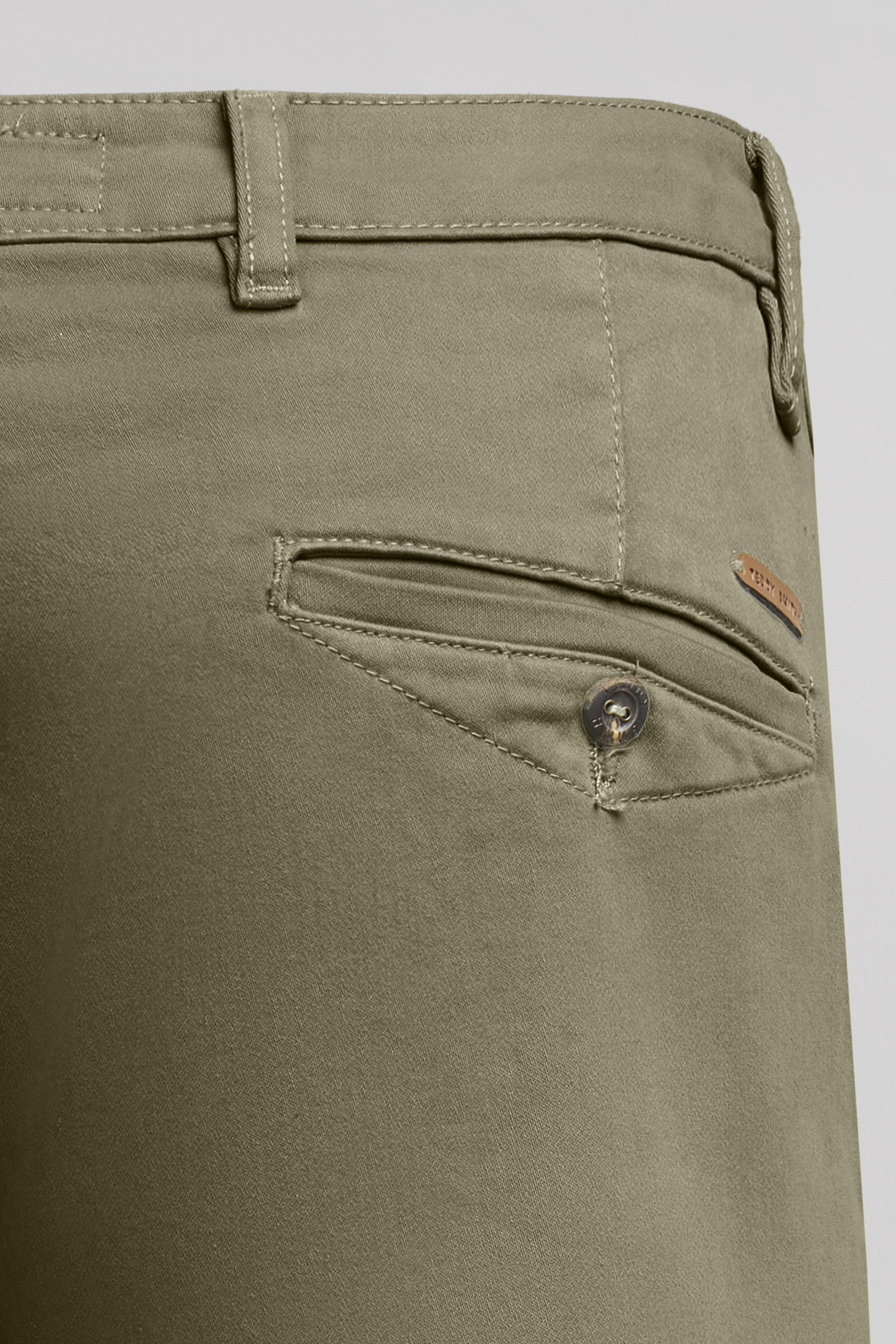 Teddy Smith Pallas Chino Sweat Dyed pantalon kaki slim