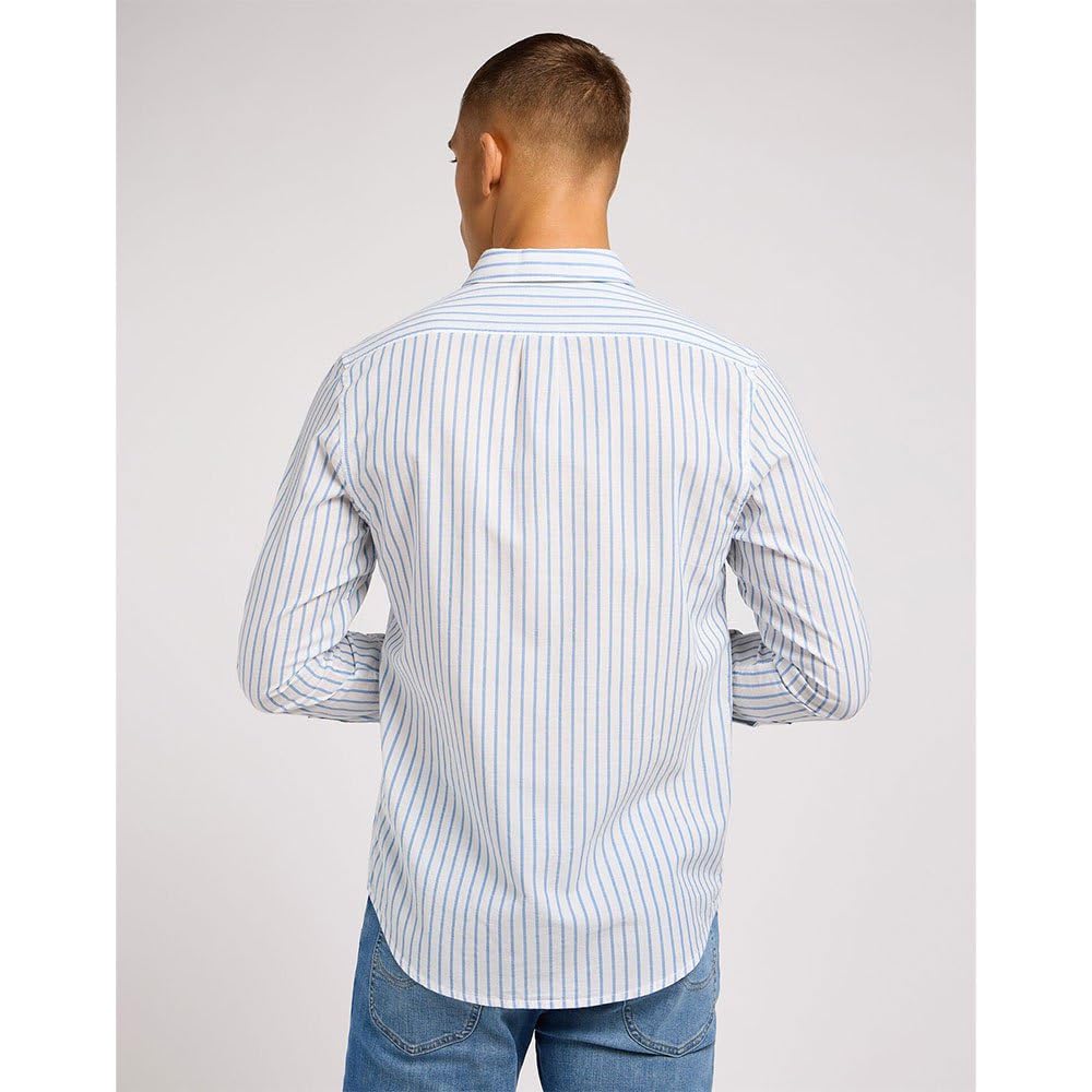 Lee t-shirt homme col boutonné Atlantic coton