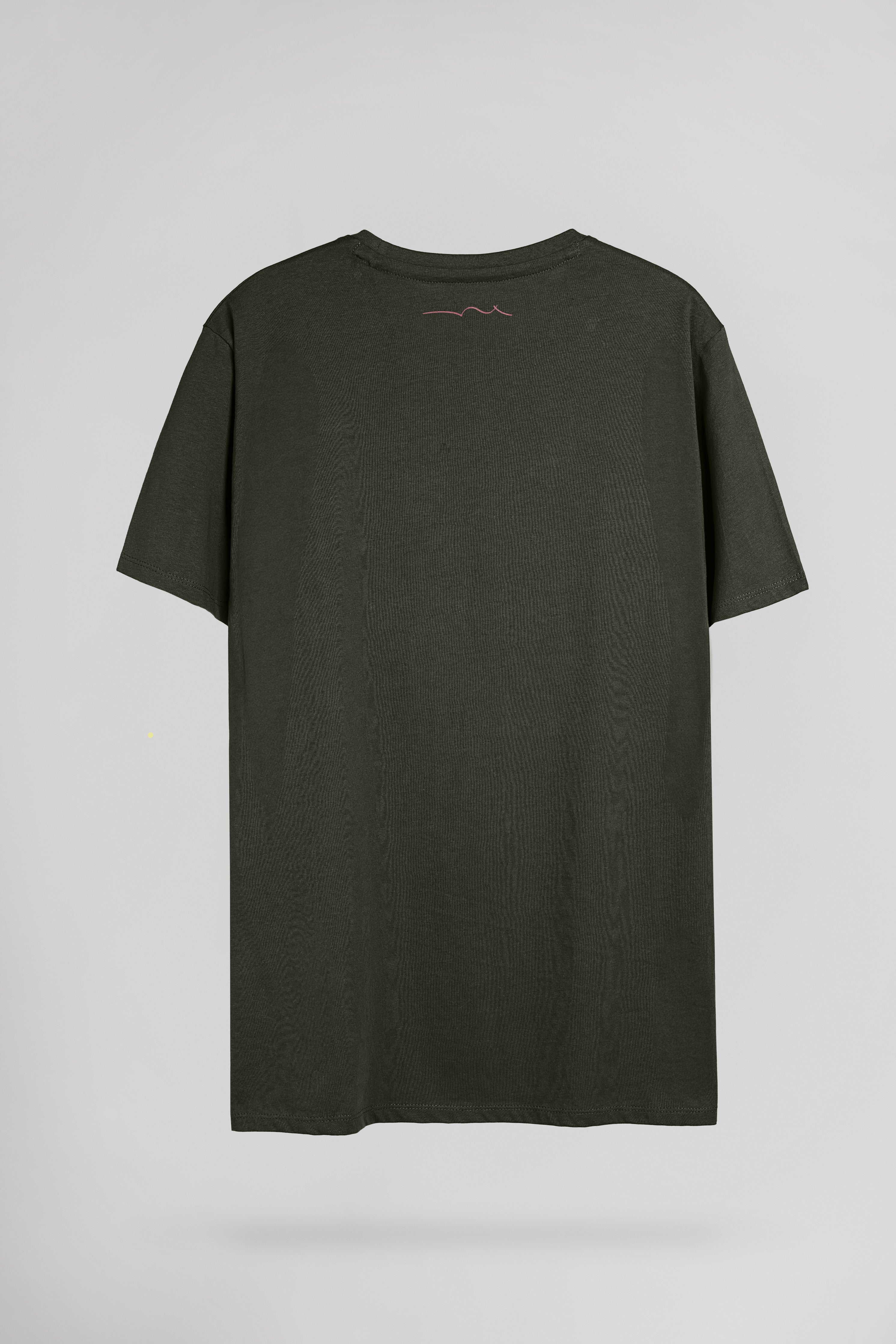 Teddy Smith The Tee 1 MC t-shirt kaki coton col rond