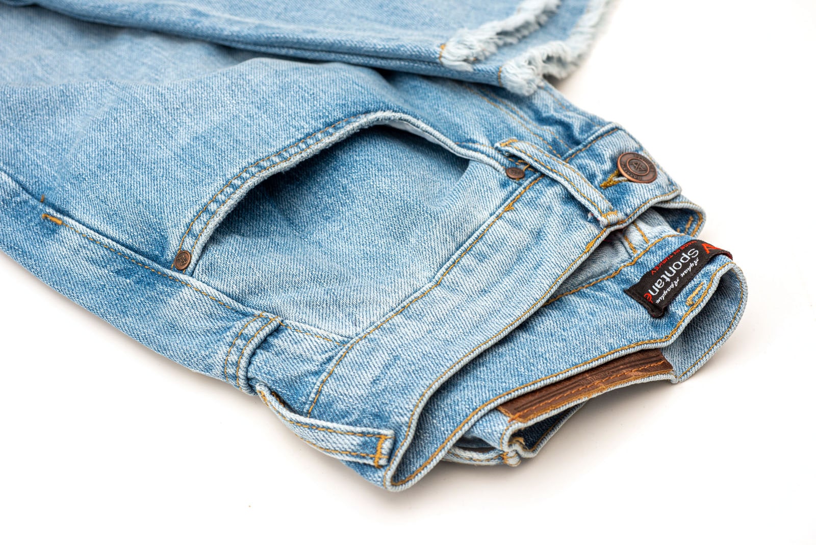 AA Spontané Bohochic Flare jean flare LightBlue taille haute