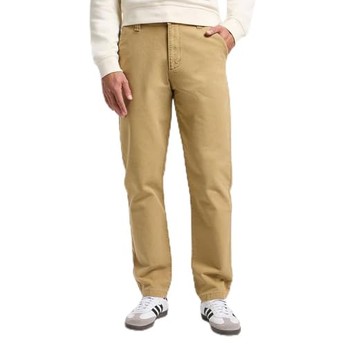 Lee Relaxed Workwear Oscar Khaki chino homme 32W/32L toile