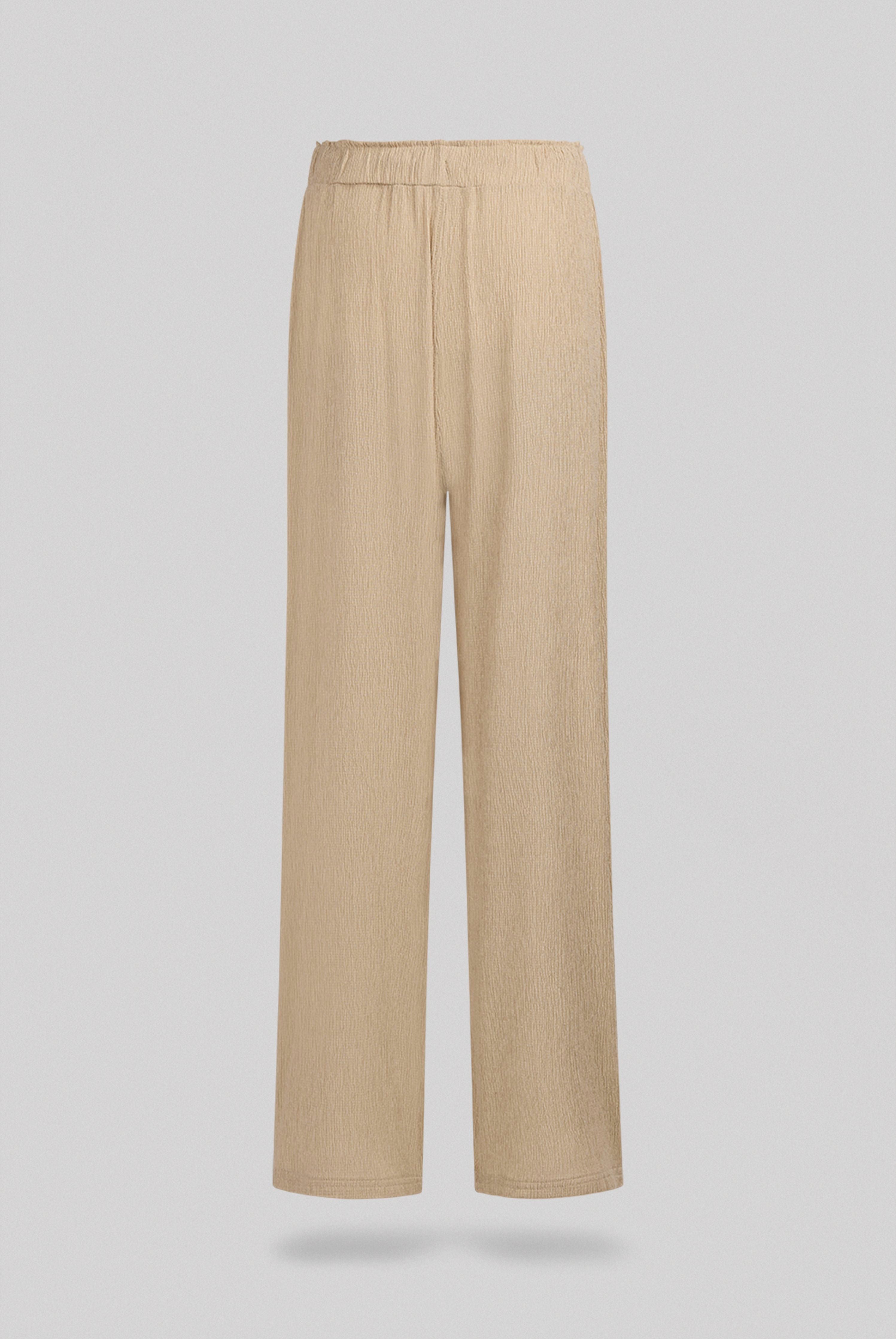 Teddy Smith P-Lynet pantalon large femme beige fluide