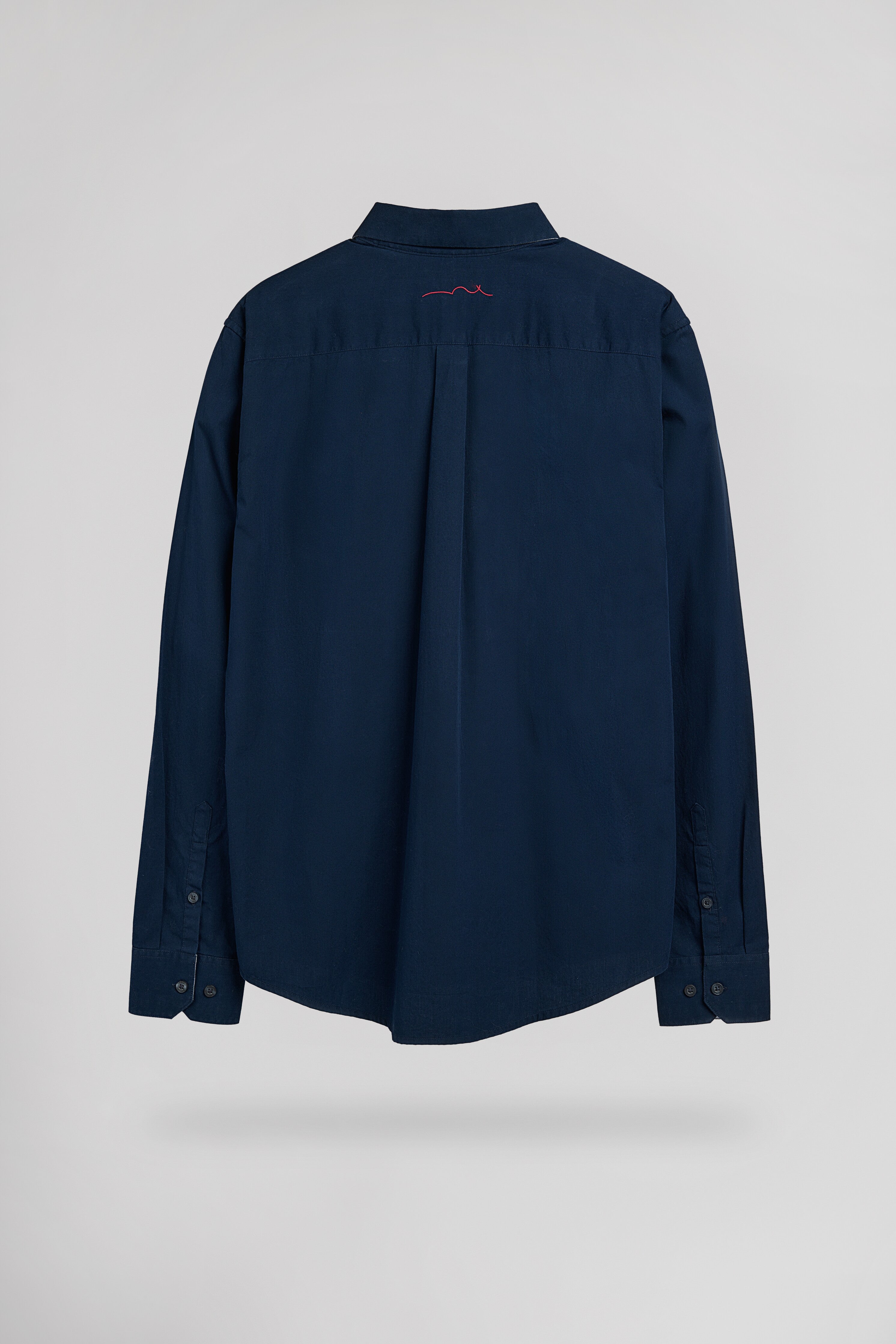 Teddy Smith C-Volt 2 ML chemise twill total navy anti-froissement