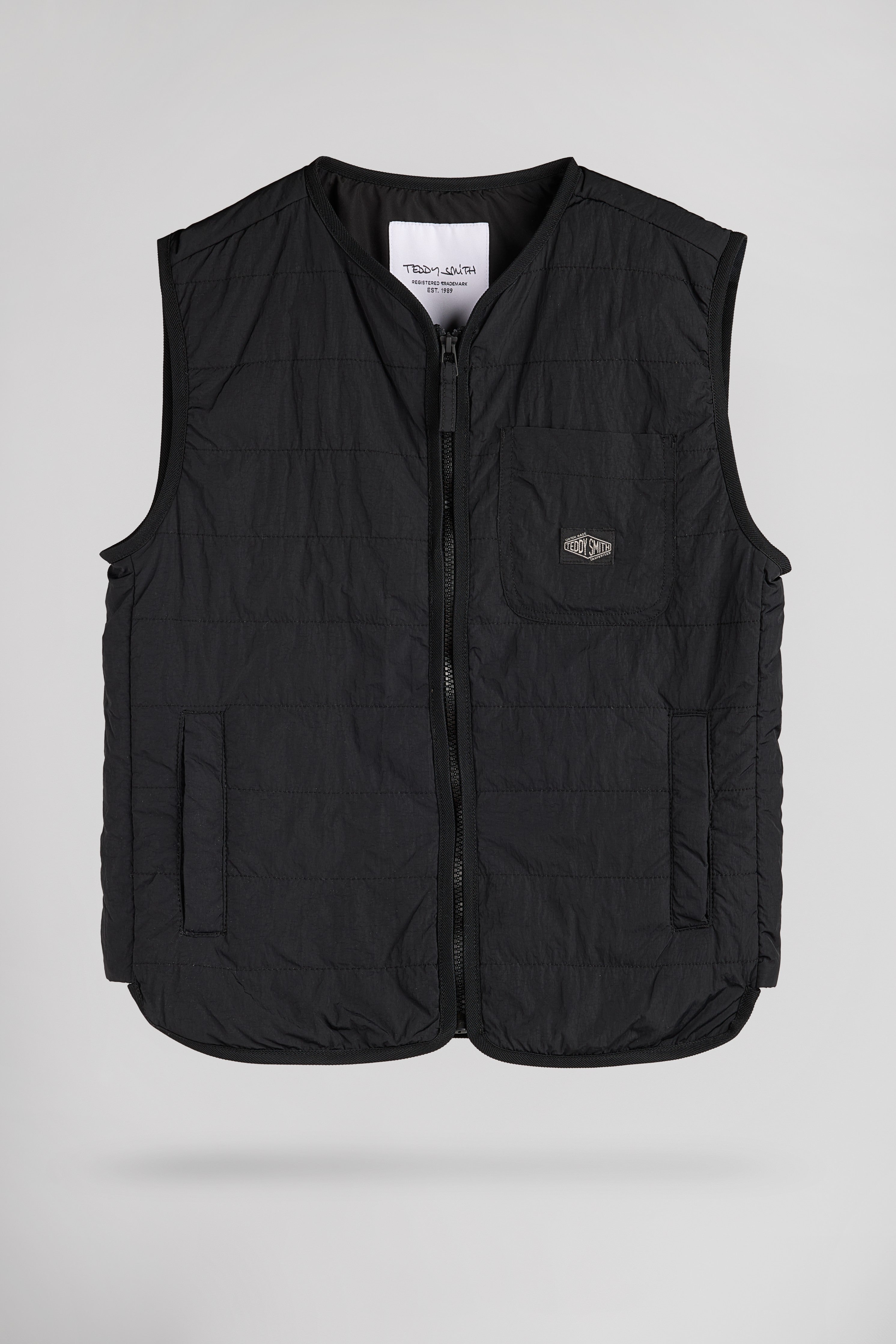 Teddy Smith B-Nours JR blouson sans manches noir garçon