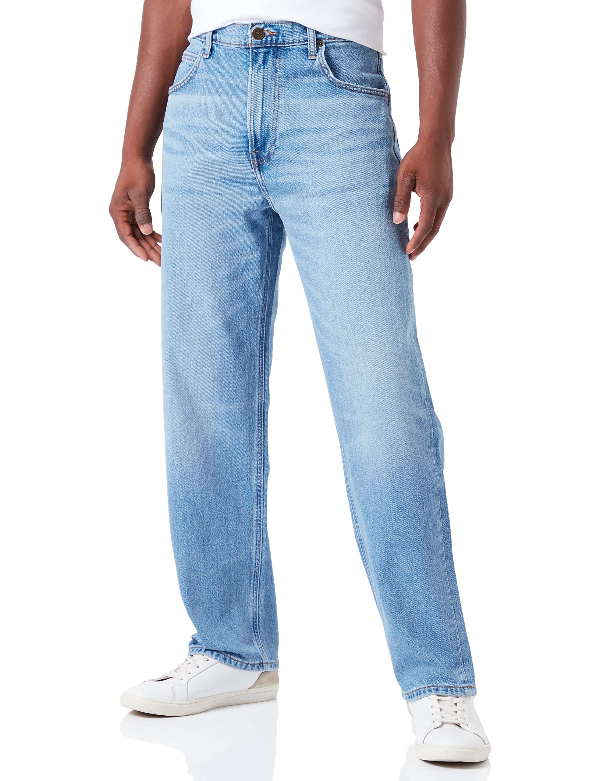 Lee Asher jean large homme coton recyclé