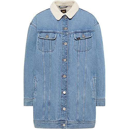 Lee Sherpa Rider Elongated veste jean femme XXL
