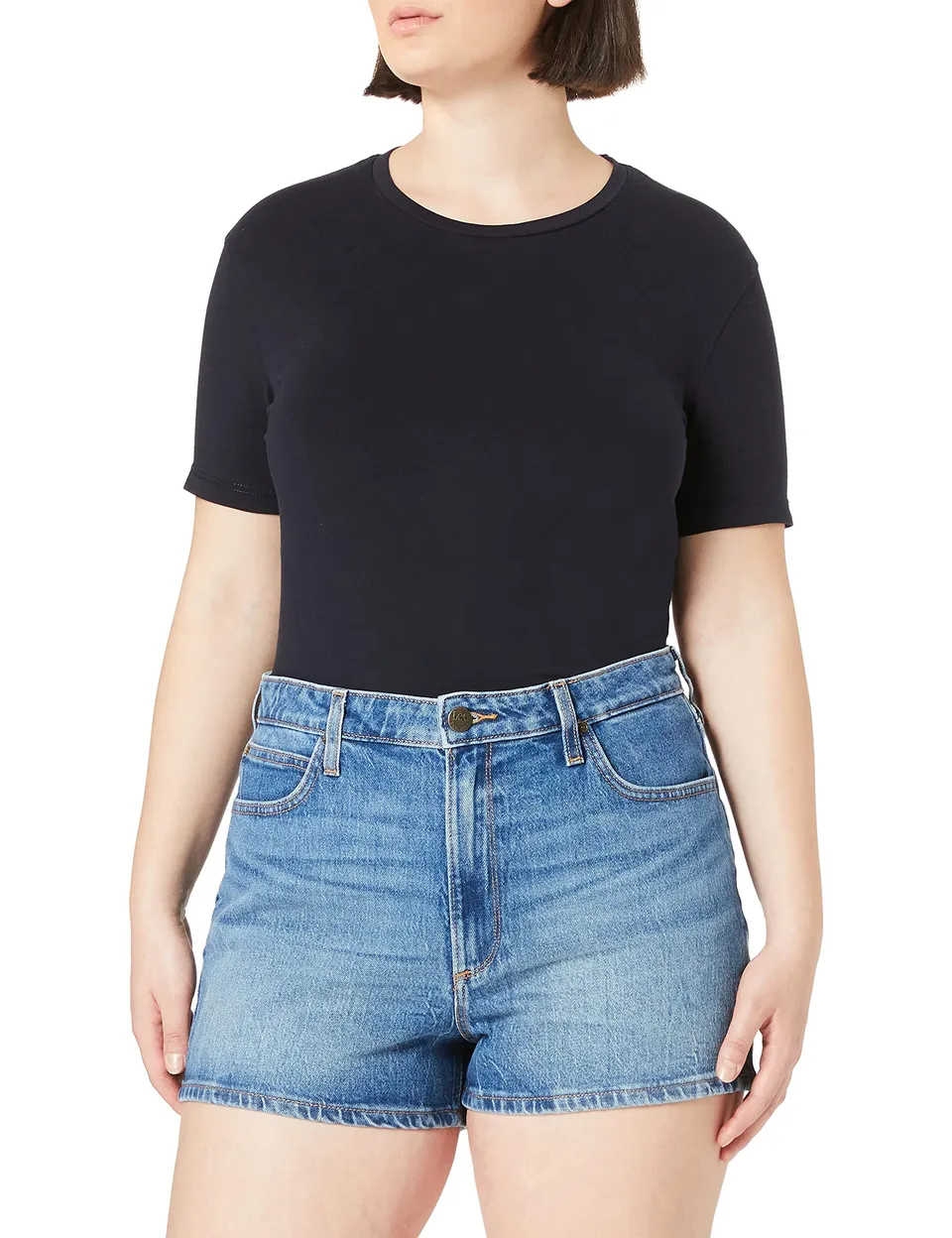 Lee Carol short femme Light Alton toile denim