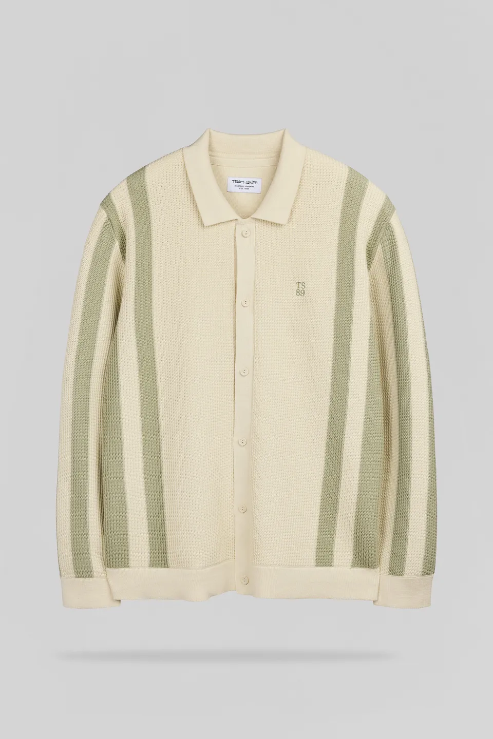 Teddy Smith G-Ilario Gilet Cream Homme Coton