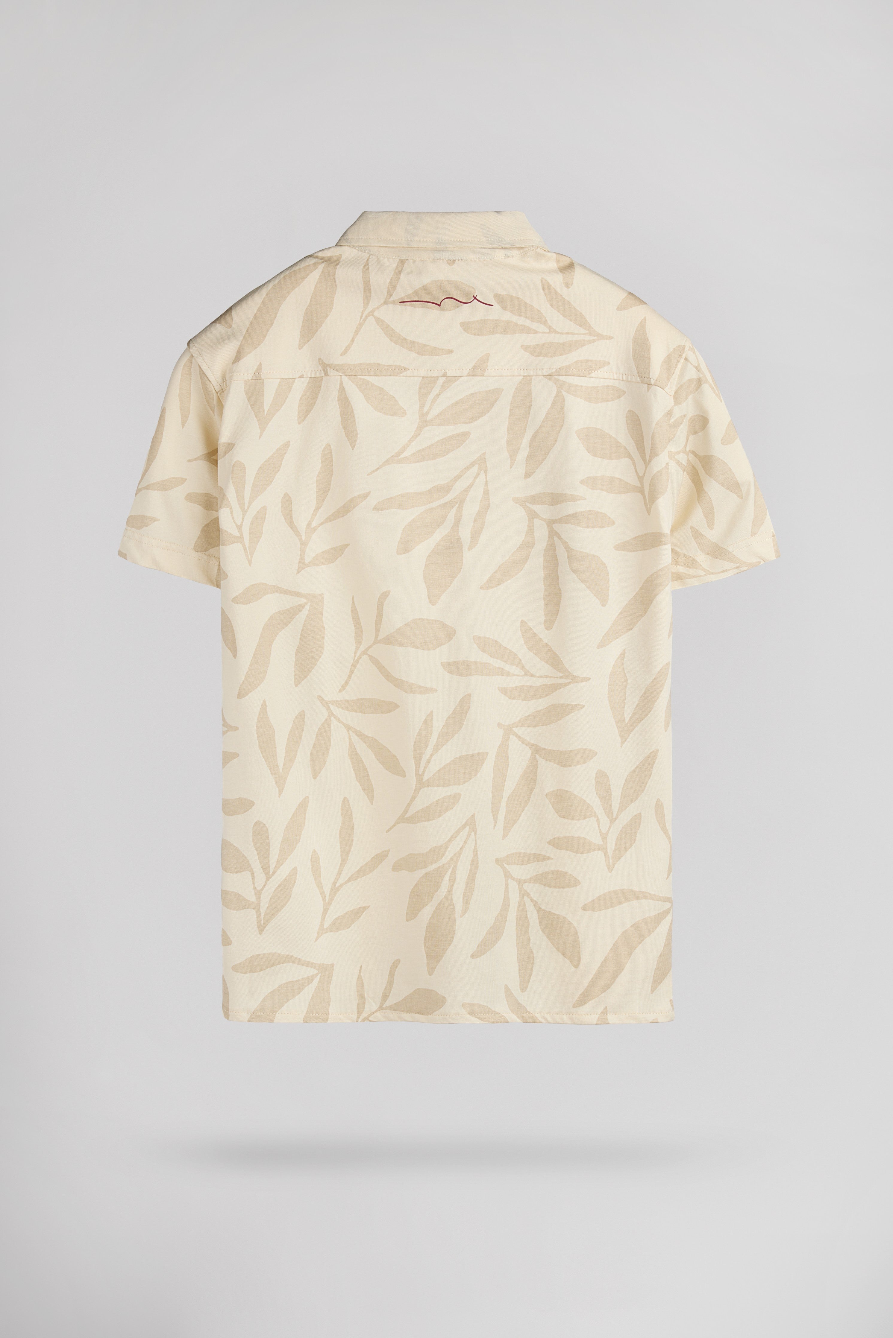 Teddy Smith C-Aresk MC JR chemise garçon cream floral