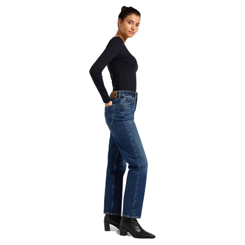 Lee Carol jean femme indigo ruin 29W 33L toile denim