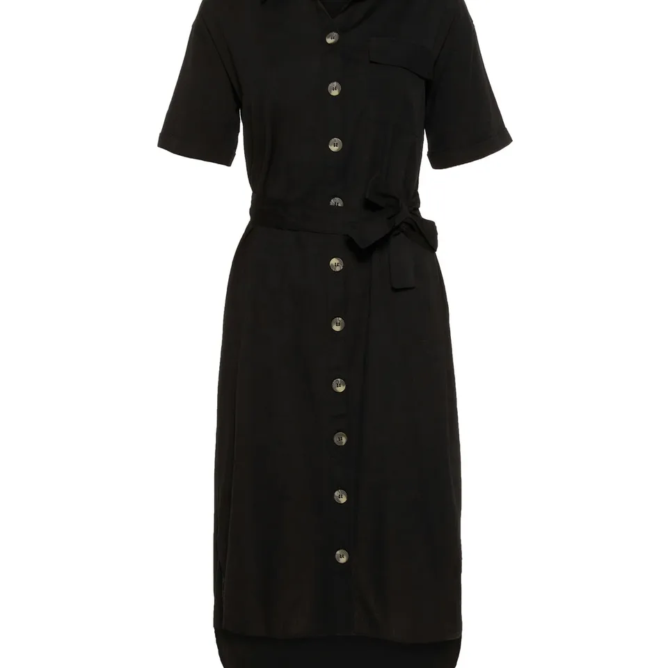Noisy May robe chemise longue à ceinture