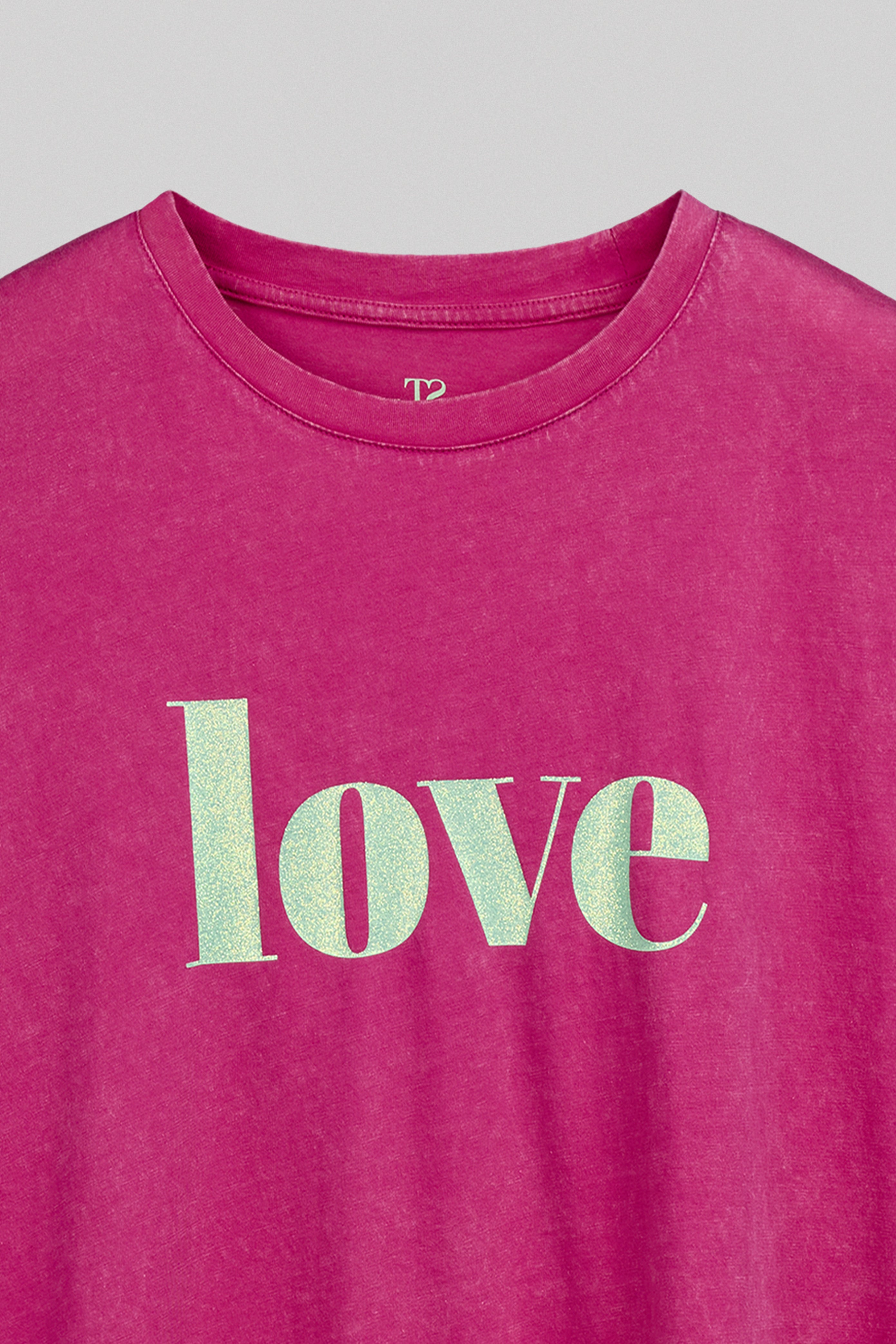 Teddy Smith T-Gli t-shirt oversize Fushia taille XXS