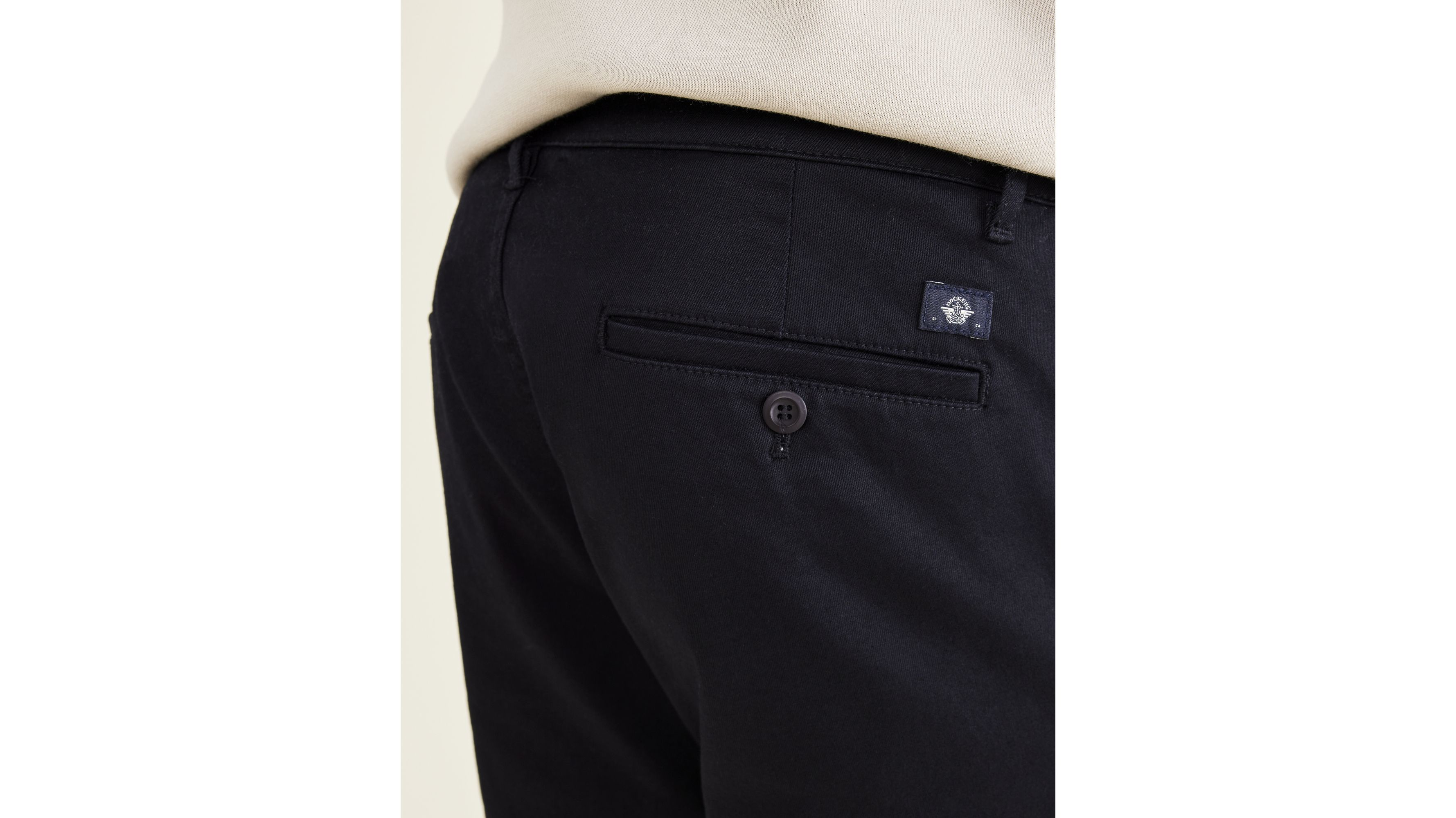 Dockers Original Chino Pantalon chino skinny noir stretch